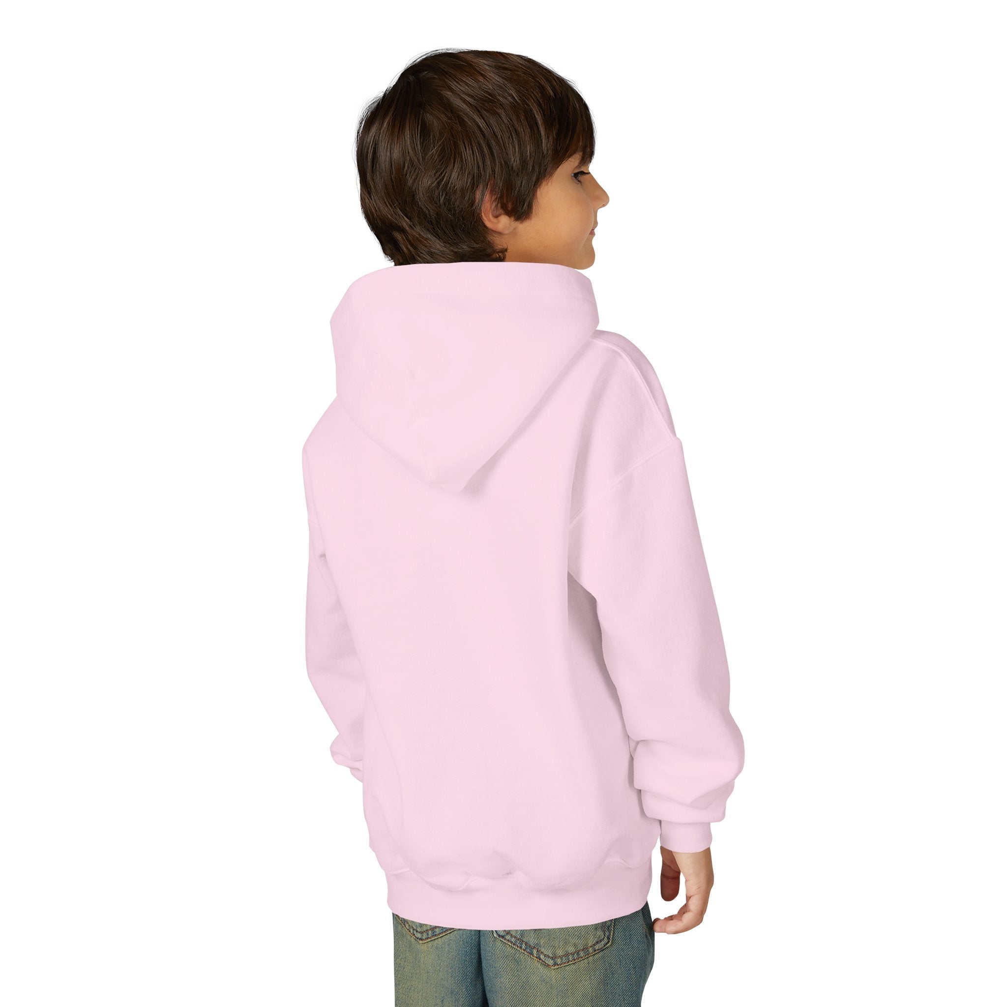 Youth Hoodie — “100 Days of School” Colorful Smiley Daisy Celebration