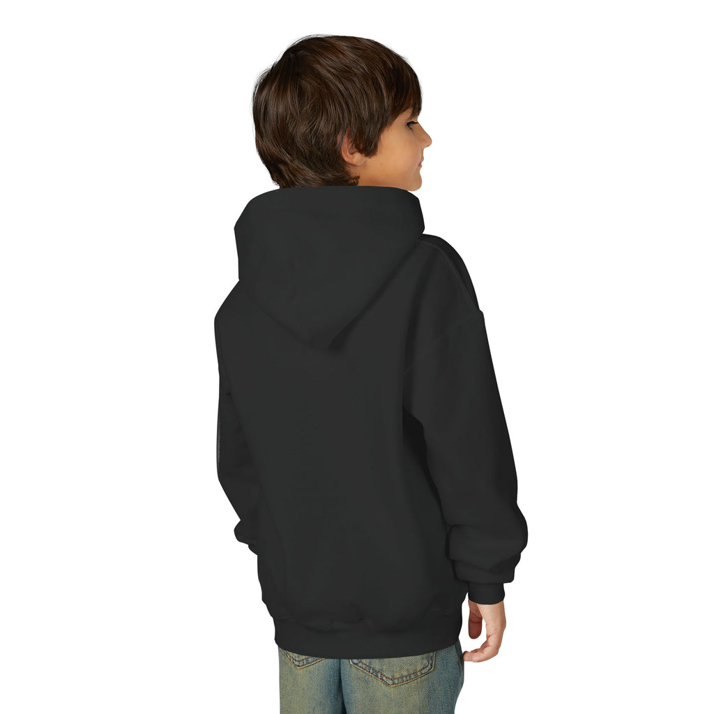 Youth Hoodie — “100 Days of School” Colorful Smiley Daisy Celebration