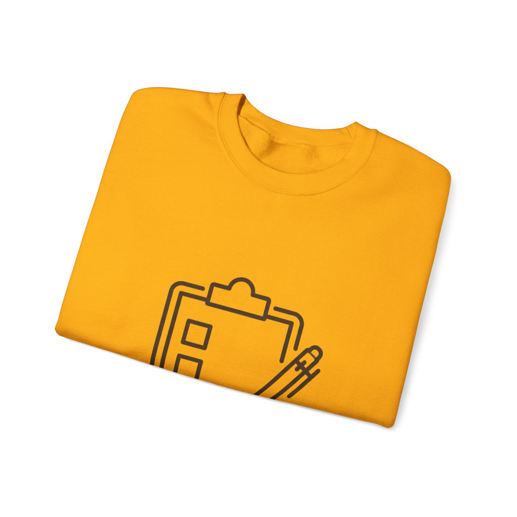 Checklist Crewneck Sweatshirt — Minimal Planner Icon Pullover