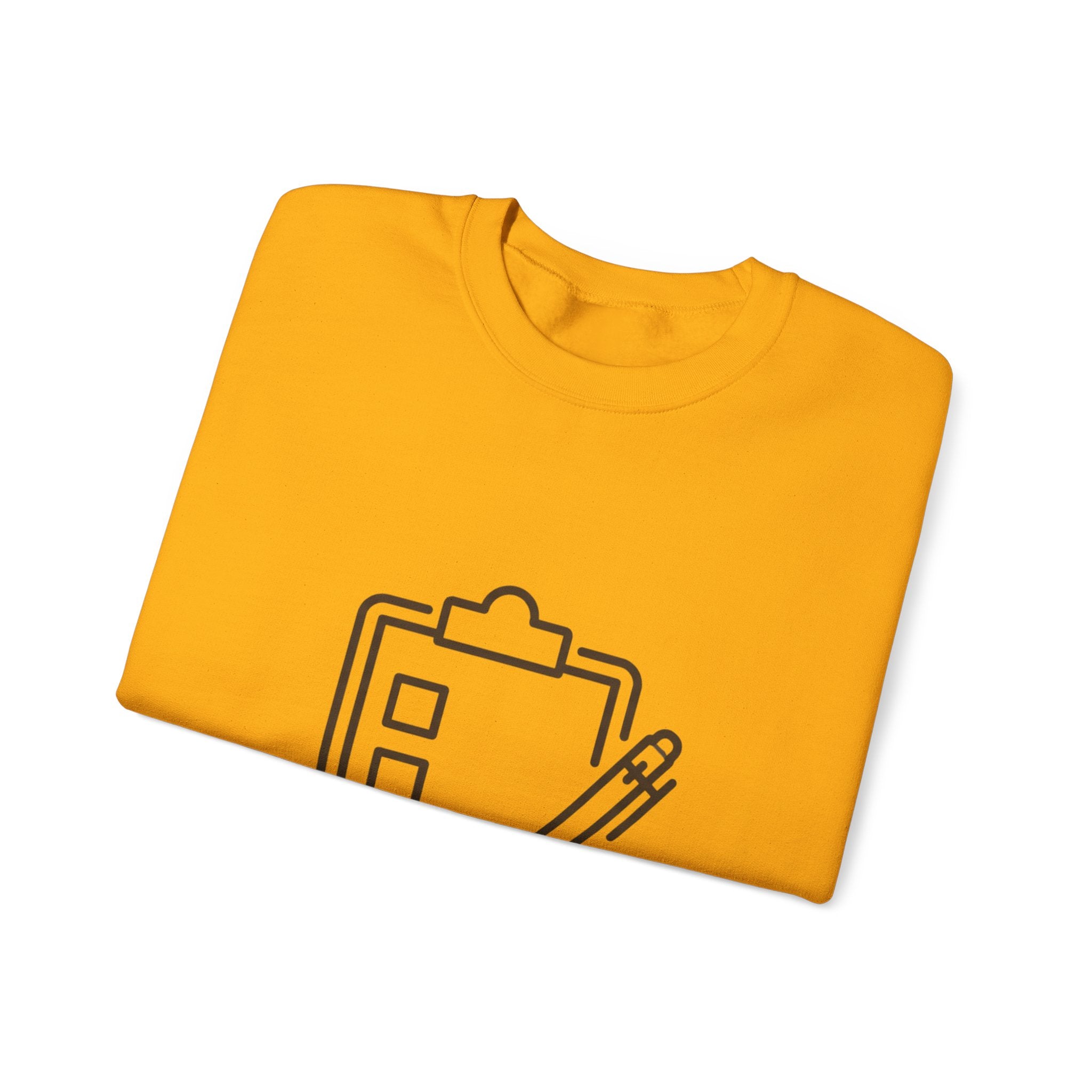 Checklist Crewneck Sweatshirt — Minimal Planner Icon Pullover
