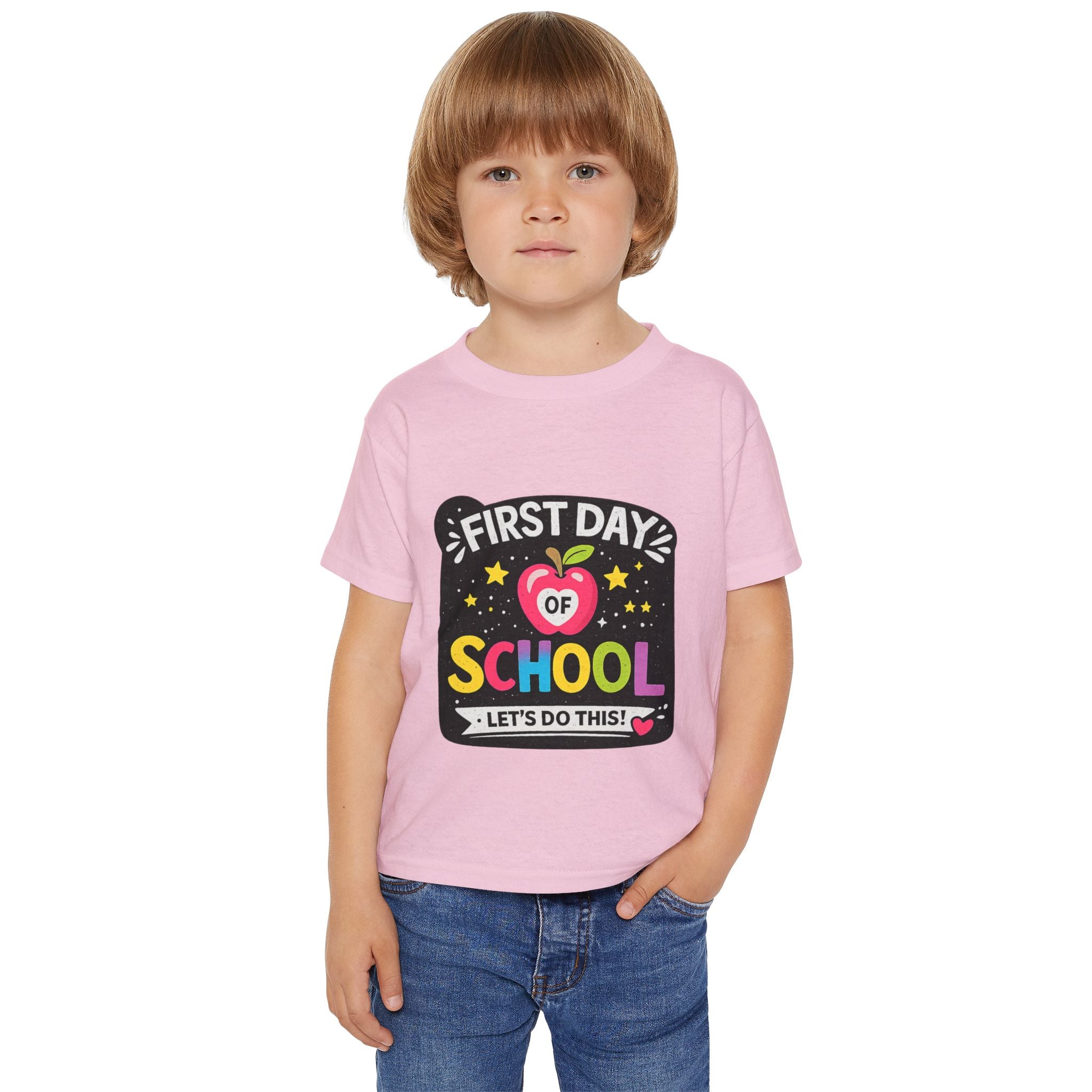 First Day of School Toddler T-Shirt — "Let's Do This!" Back-to-School Tee