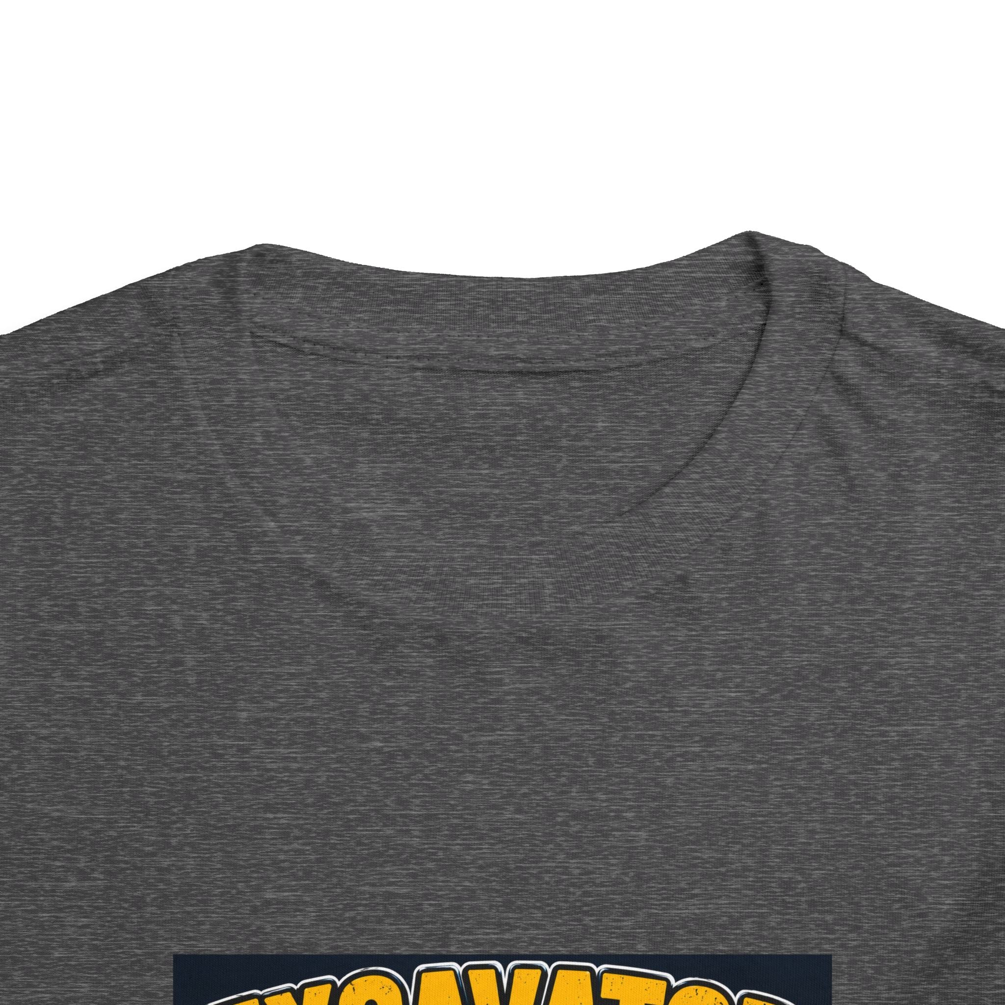 Excavator Toddler Tee — "I Dig Big Dreams" Construction Shirt
