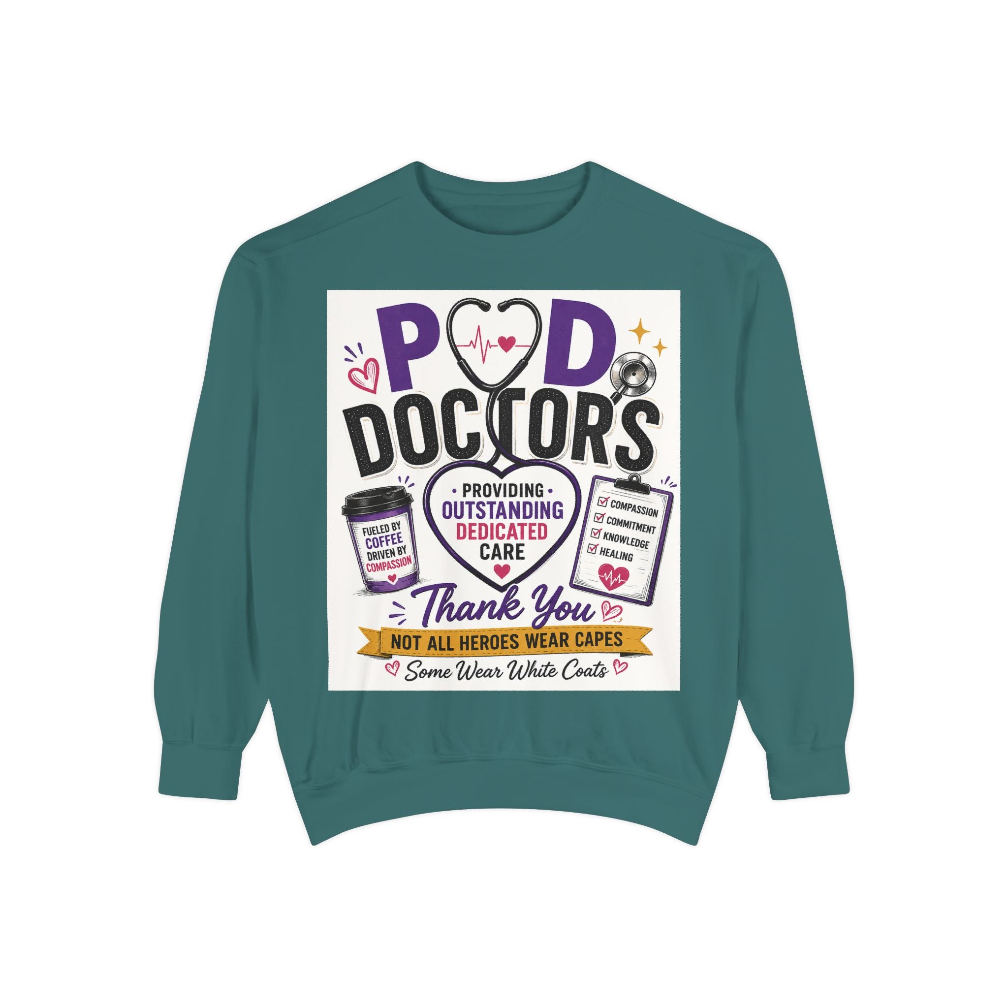 Podiatry Doctors "Thank You" Sweatshirt — Appreciation Crewneck