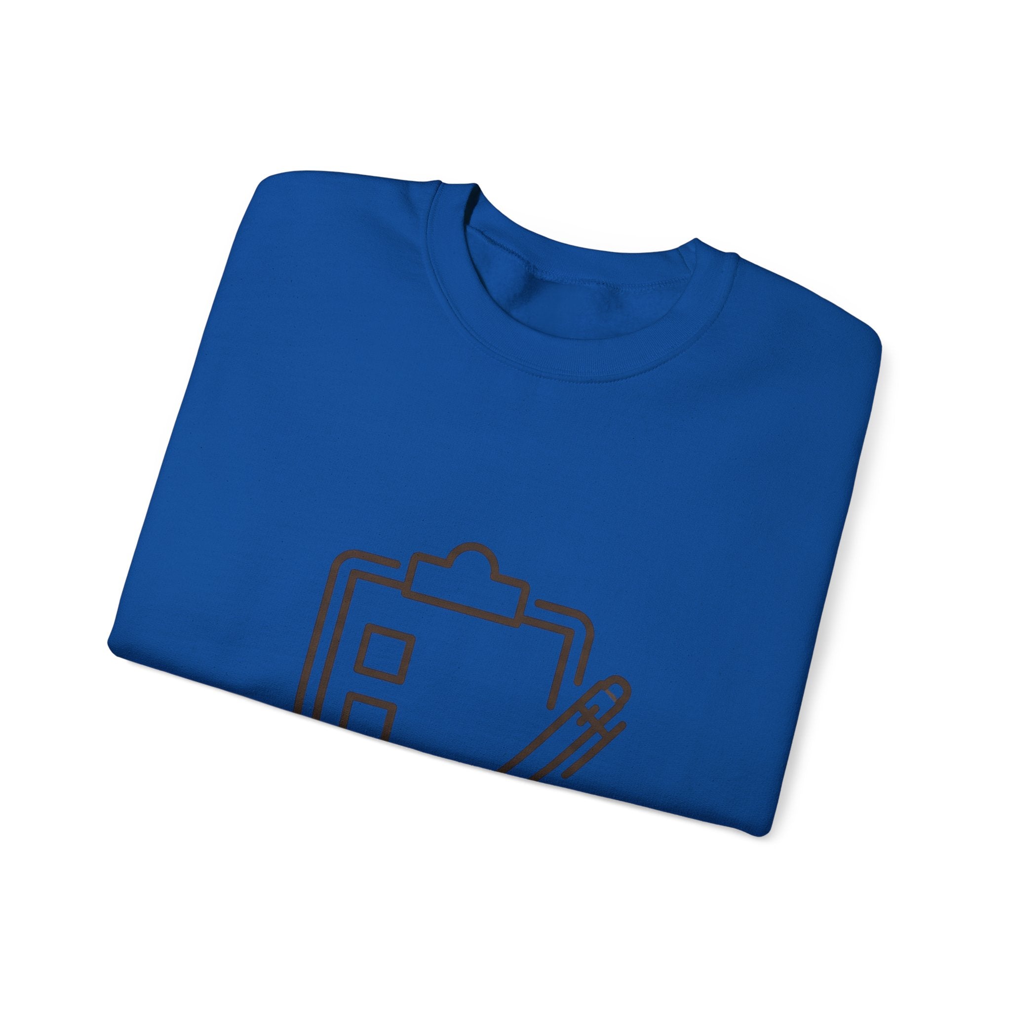 Checklist Crewneck Sweatshirt — Minimal Planner Icon Pullover