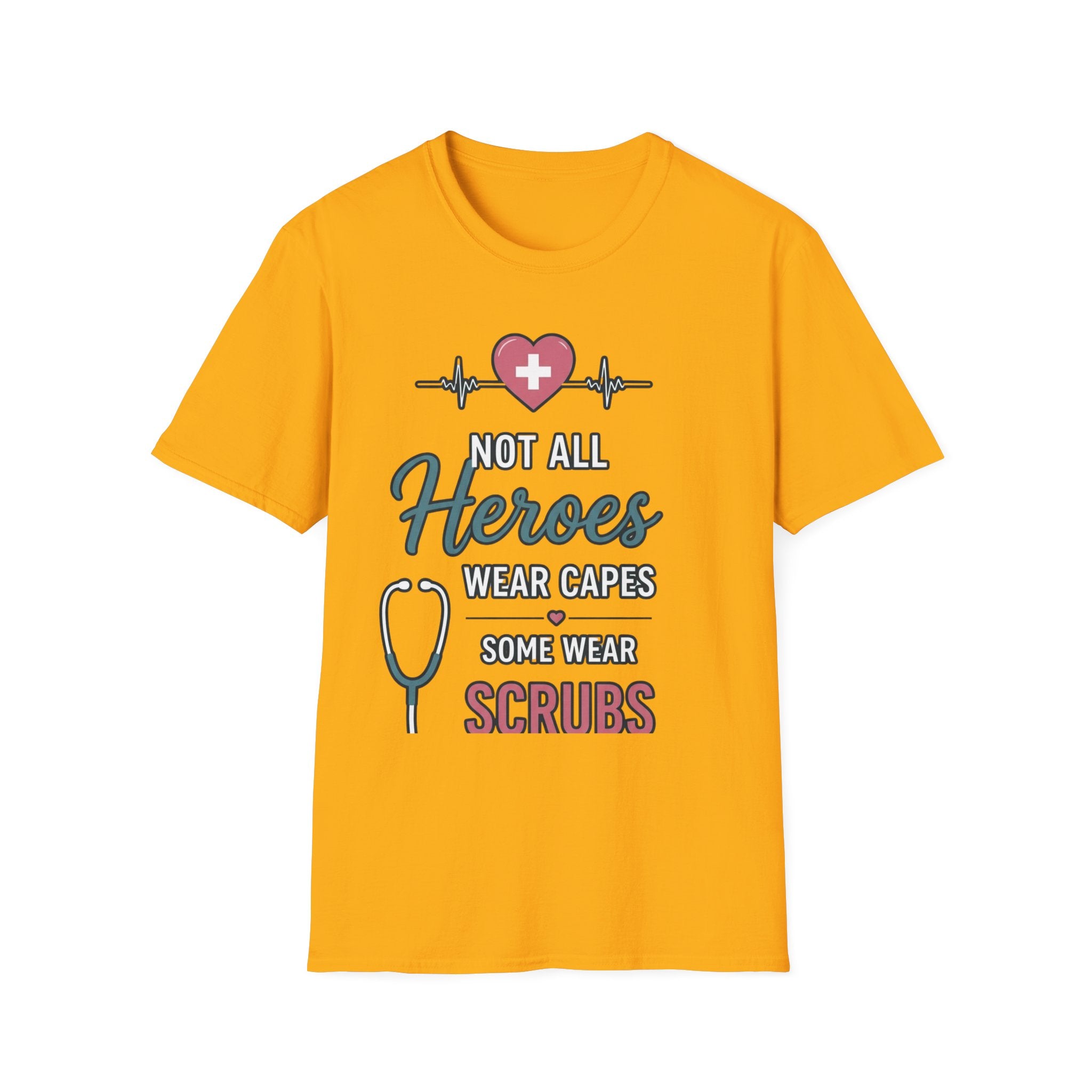 Nurse 'Not All Heroes Wear Capes' T-Shirt