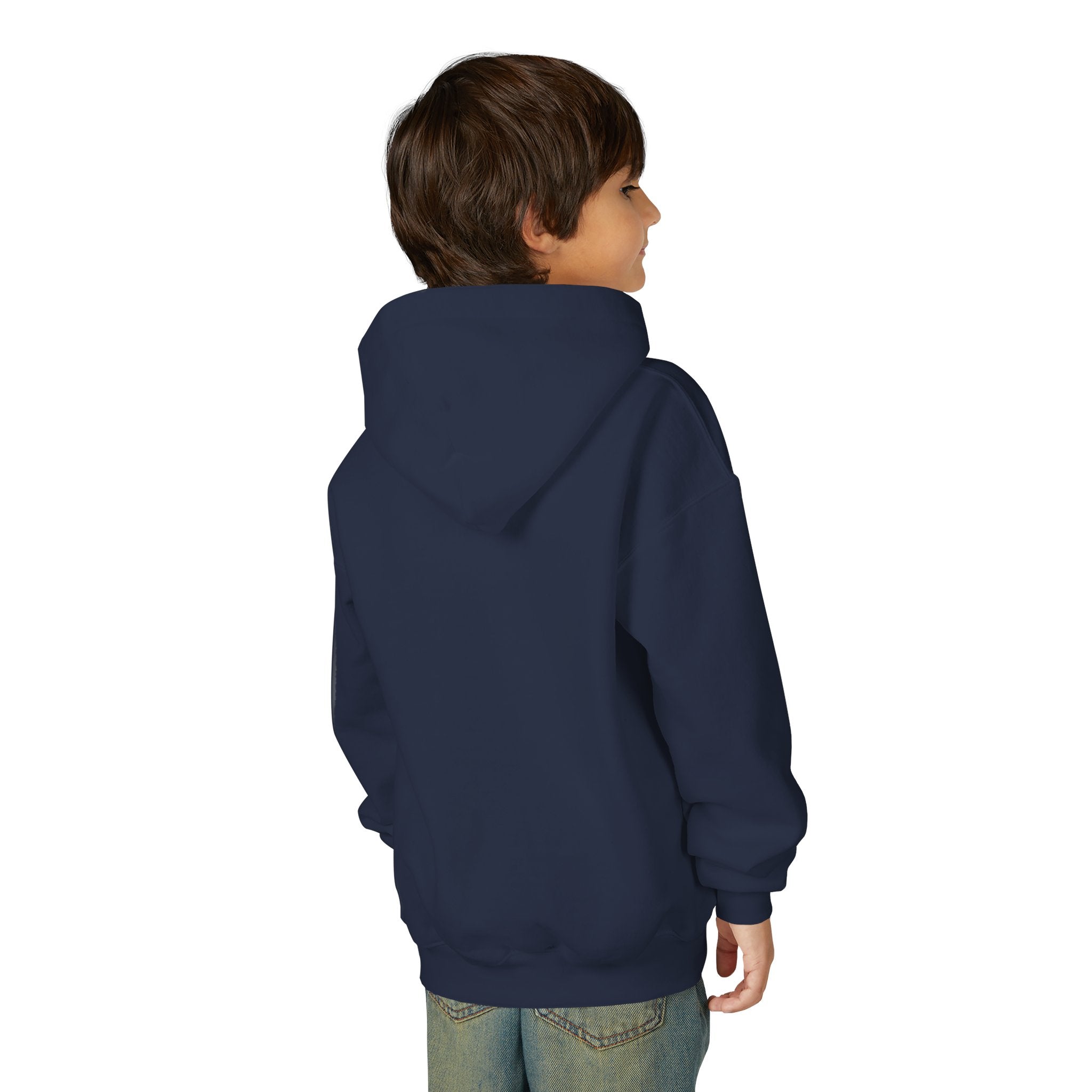 Youth Hoodie — “100 Days of School” Colorful Smiley Daisy Celebration