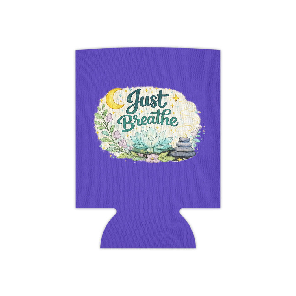 Just Breathe Can Cooler — Calming Floral Beverage Insulator