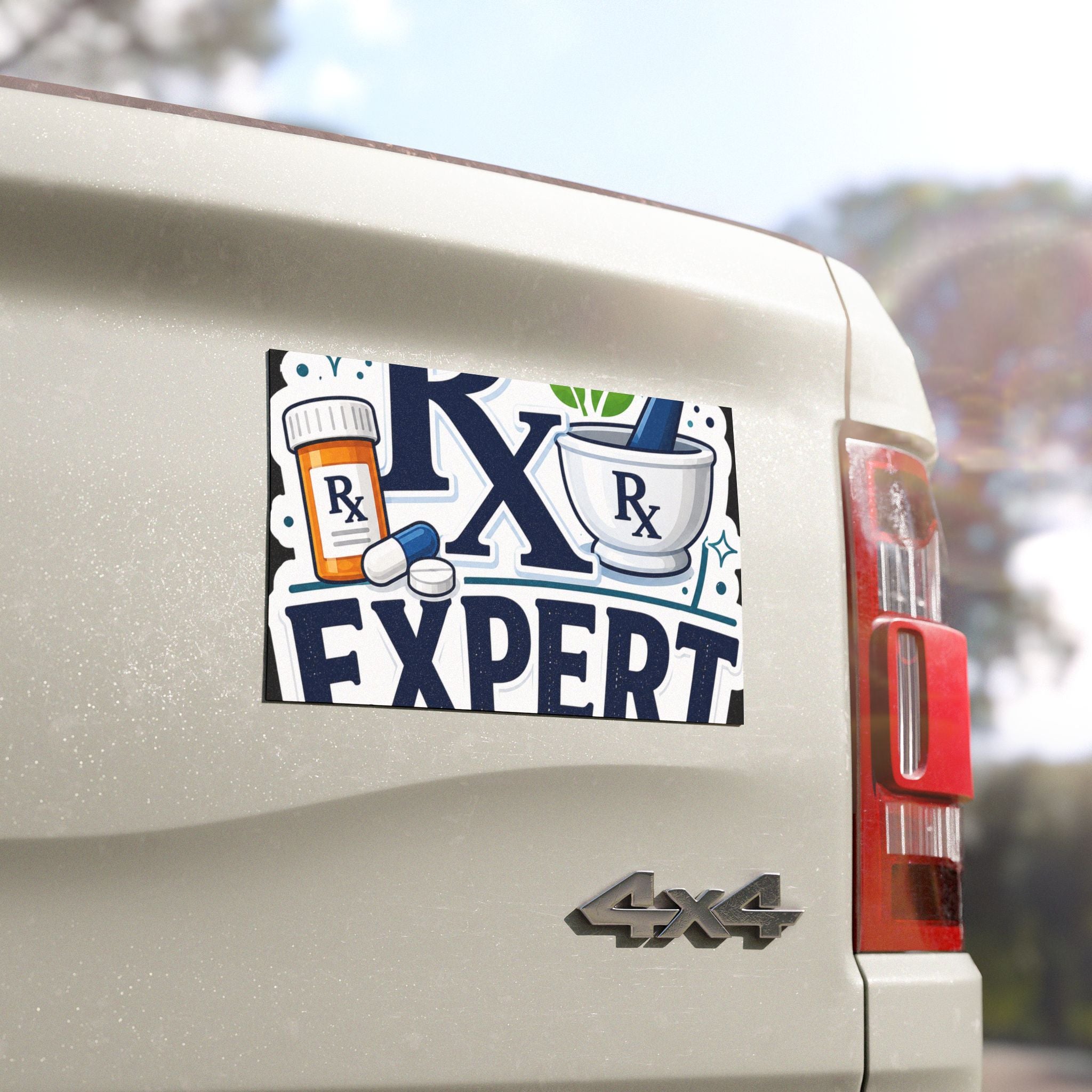 RX Expert Car Magnet – Pharmacist / Pharmacy Technician Sticker