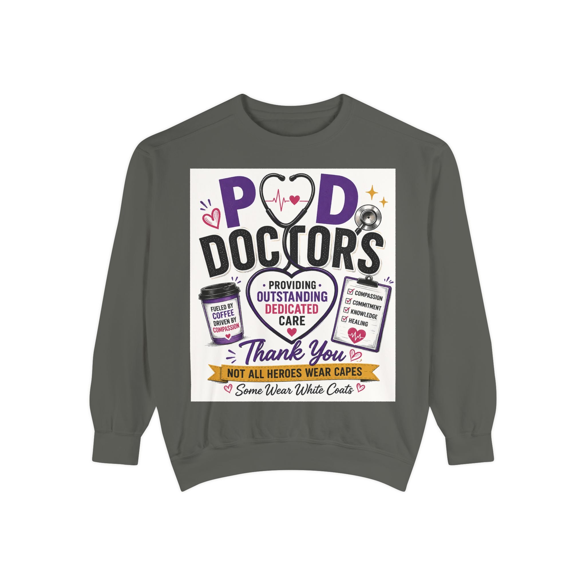 Podiatry Doctors "Thank You" Sweatshirt — Appreciation Crewneck