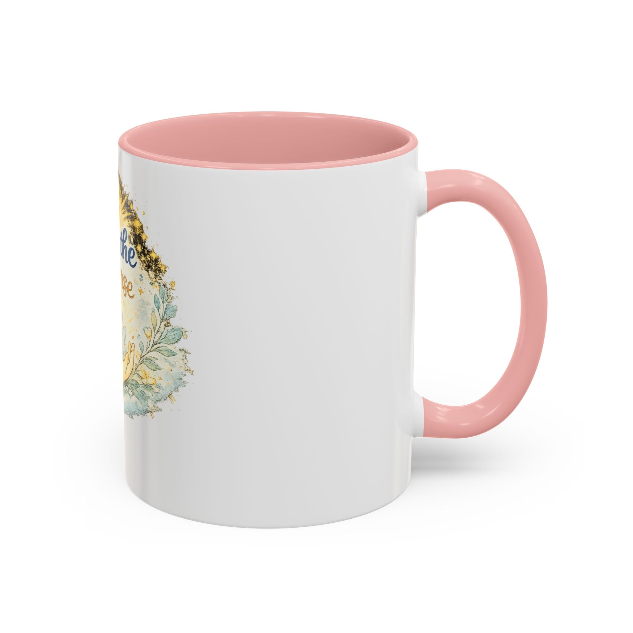 Trust the Universe Accent Coffee Mug — Inspirational Spiritual Tea & Coffee Cup (11/15oz)