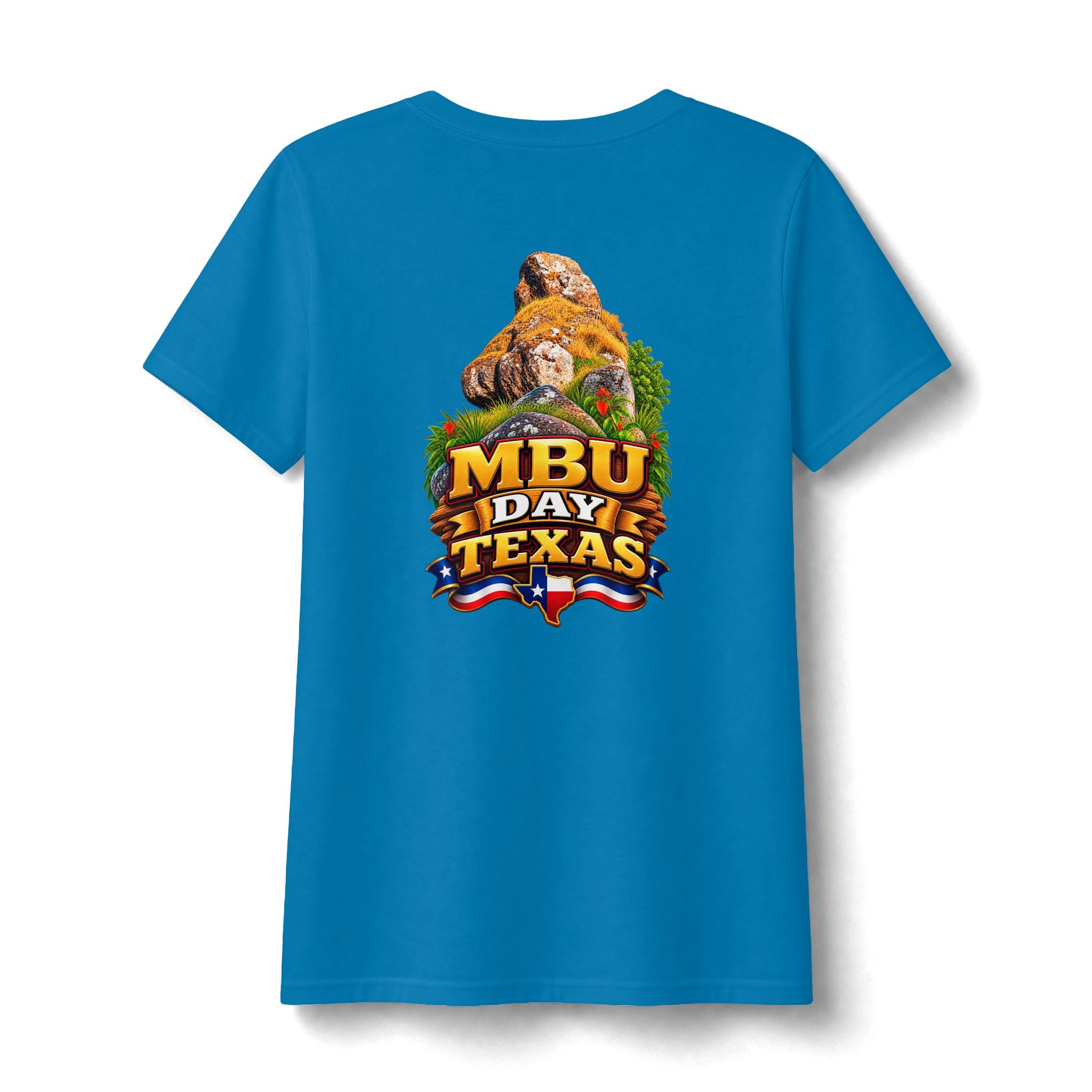 Mbu Day Texas V-Neck Tee — "Mbu Day: United by Heritage, Inspired by Community" Women's Shirt
