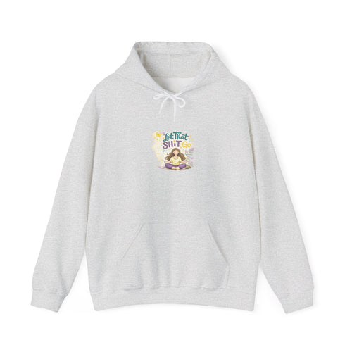 Cozy Witch Vibes Hoodie — "Not That Sh!t" Cute Witch Illustration Hoodie