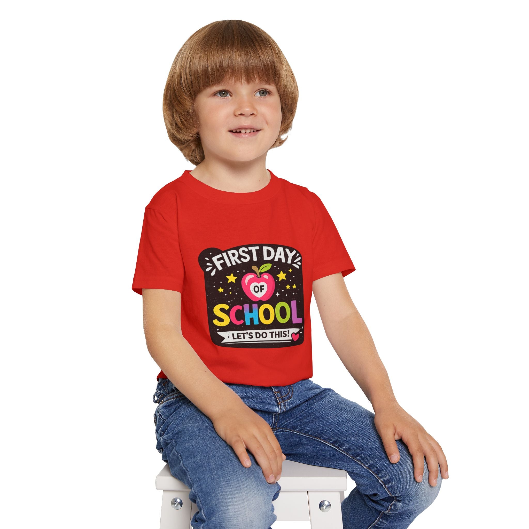 First Day of School Toddler T-Shirt — "Let's Do This!" Back-to-School Tee
