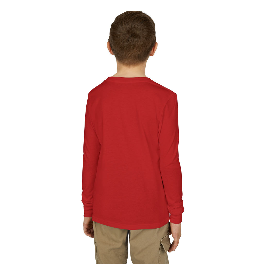 100 Days of School Youth Long Sleeve Tee – Colorful Graduation Mascots