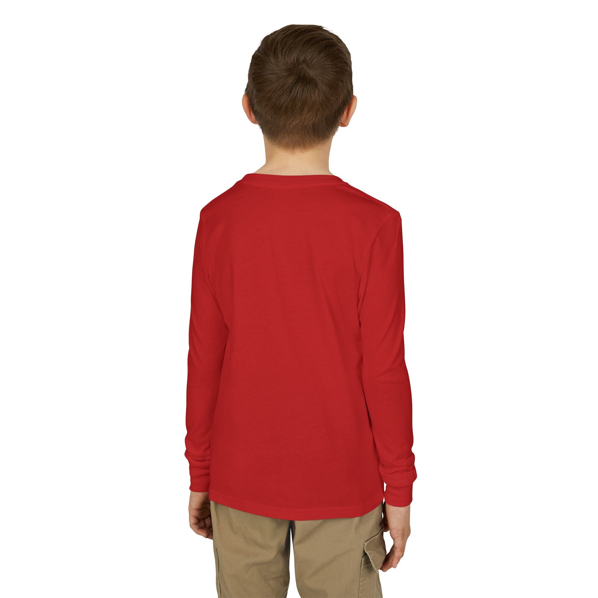 100 Days of School Youth Long Sleeve Tee – Colorful Graduation Mascots