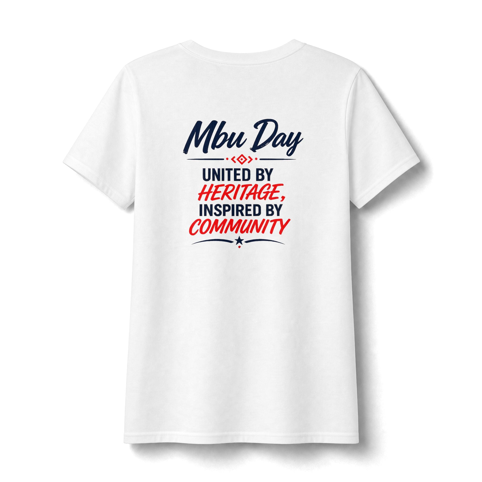 Mbu Day Texas V-Neck Tee — "Mbu Day: United by Heritage, Inspired by Community" Women's Shirt