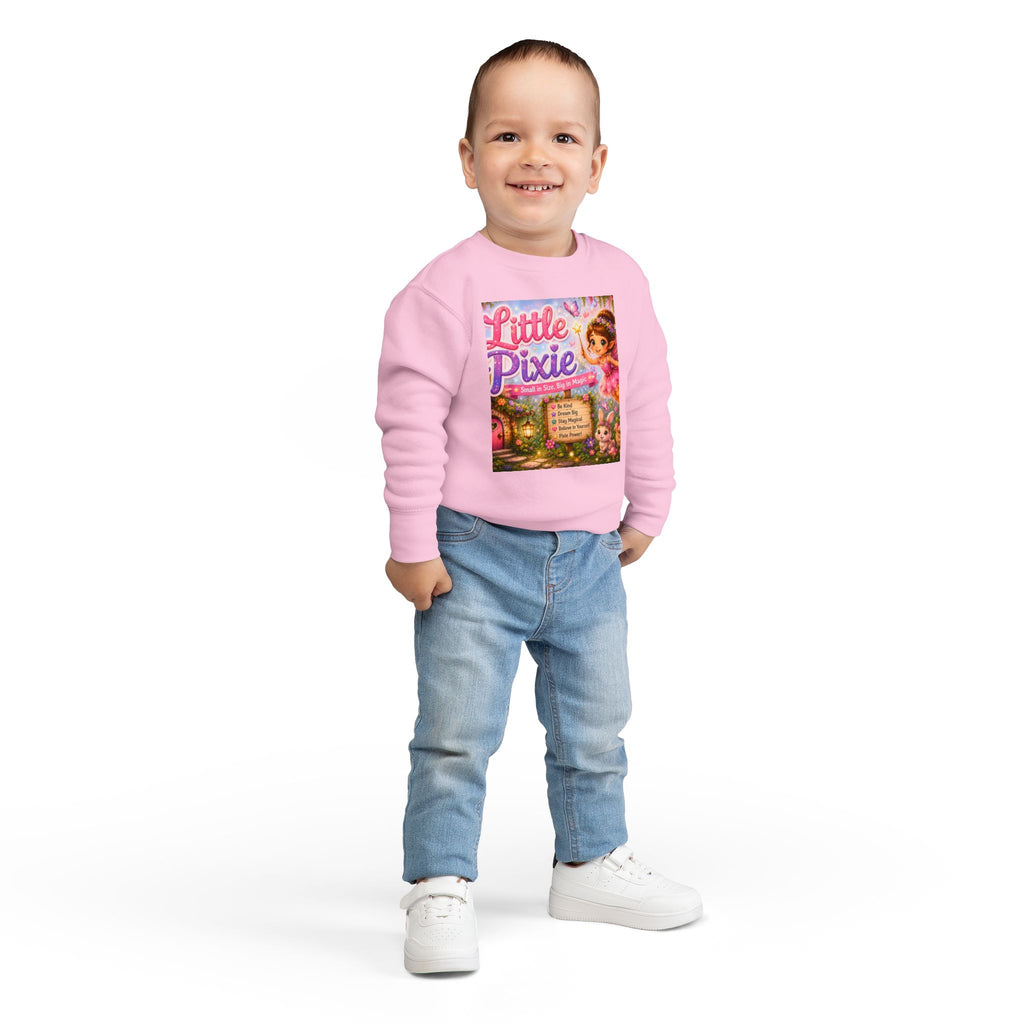 Little Pixie Toddler Sweatshirt - Cute Fairy Graphic Pullover for Kids