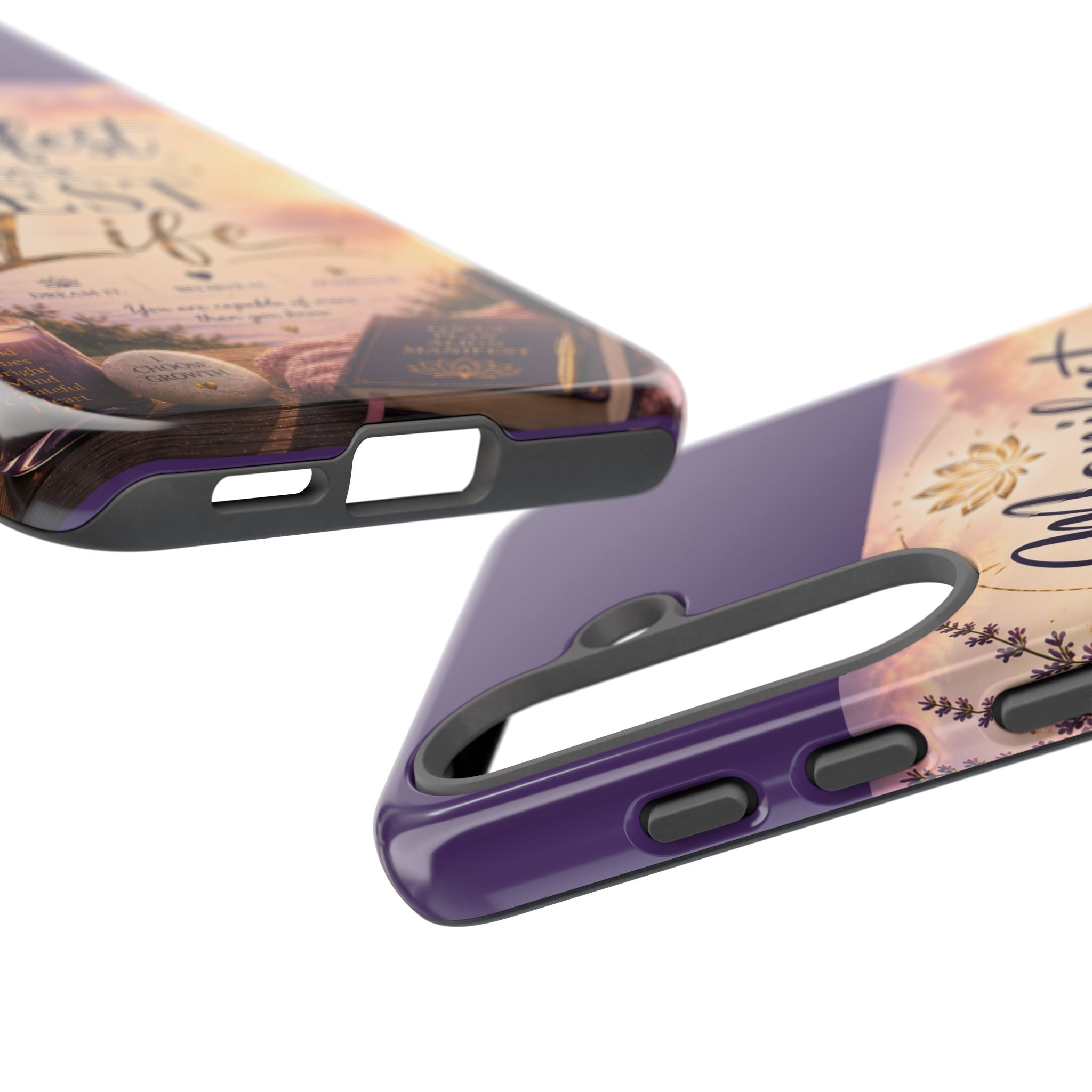 Manifest Your Best Life Phone Case — Inspirational Spiritual Protective Cover