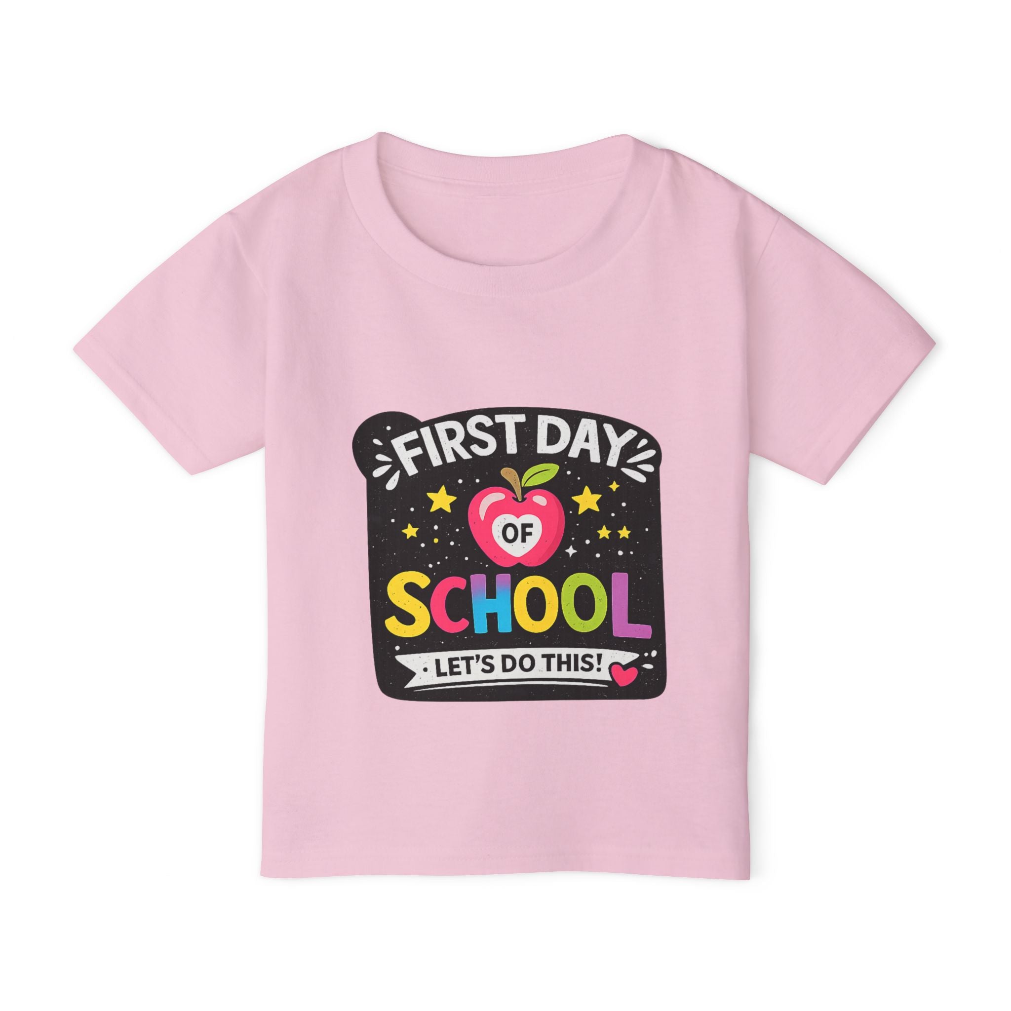 First Day of School Toddler T-Shirt — "Let's Do This!" Back-to-School Tee