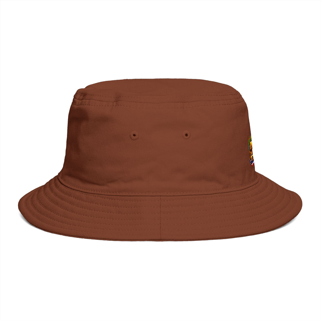 Texas BBQ Bucket Hat — 'Smokin' MBU Day' Graphic Sun Hat