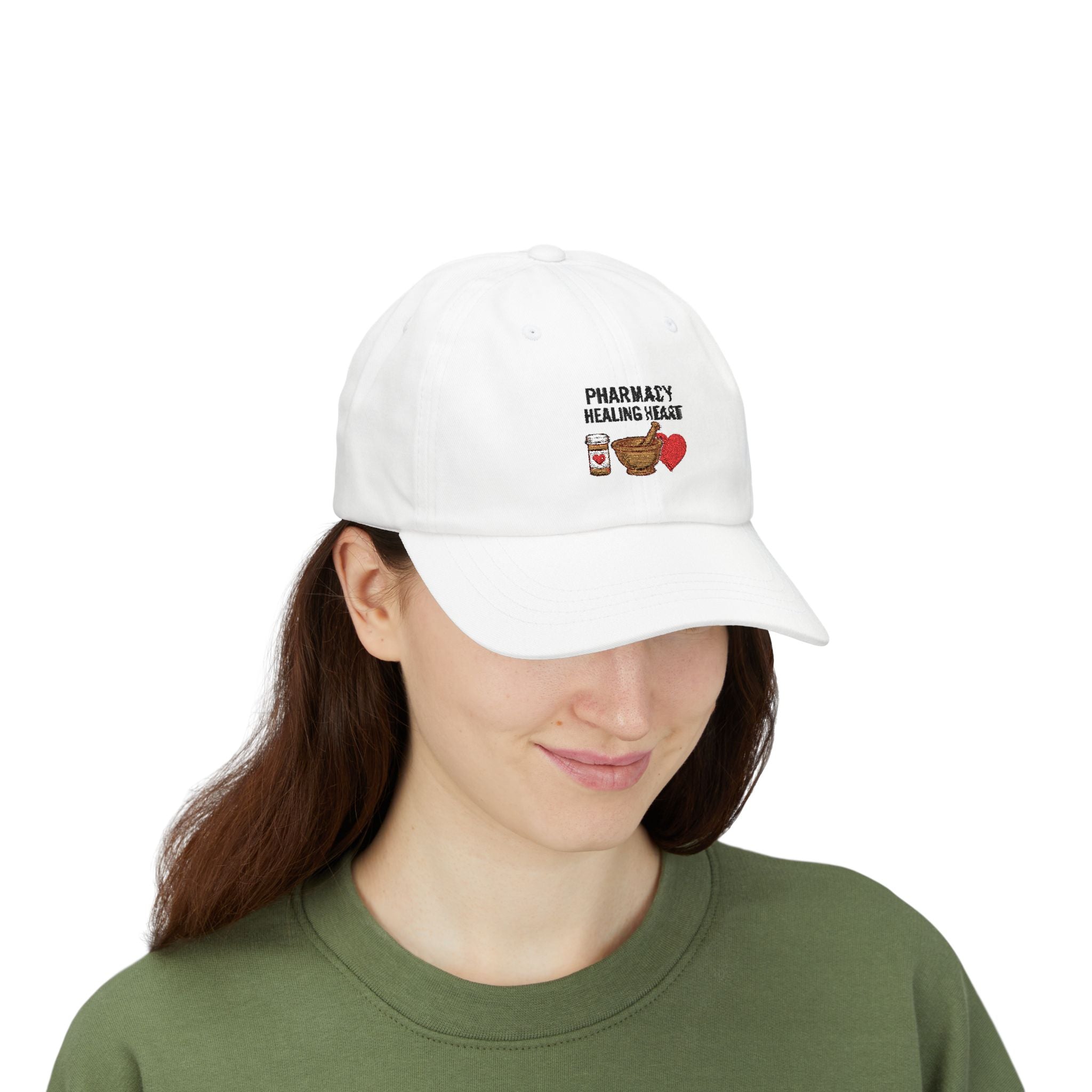 Pharmacy Healing Heart Dad Cap – Cute Pharmacist Gift Hat