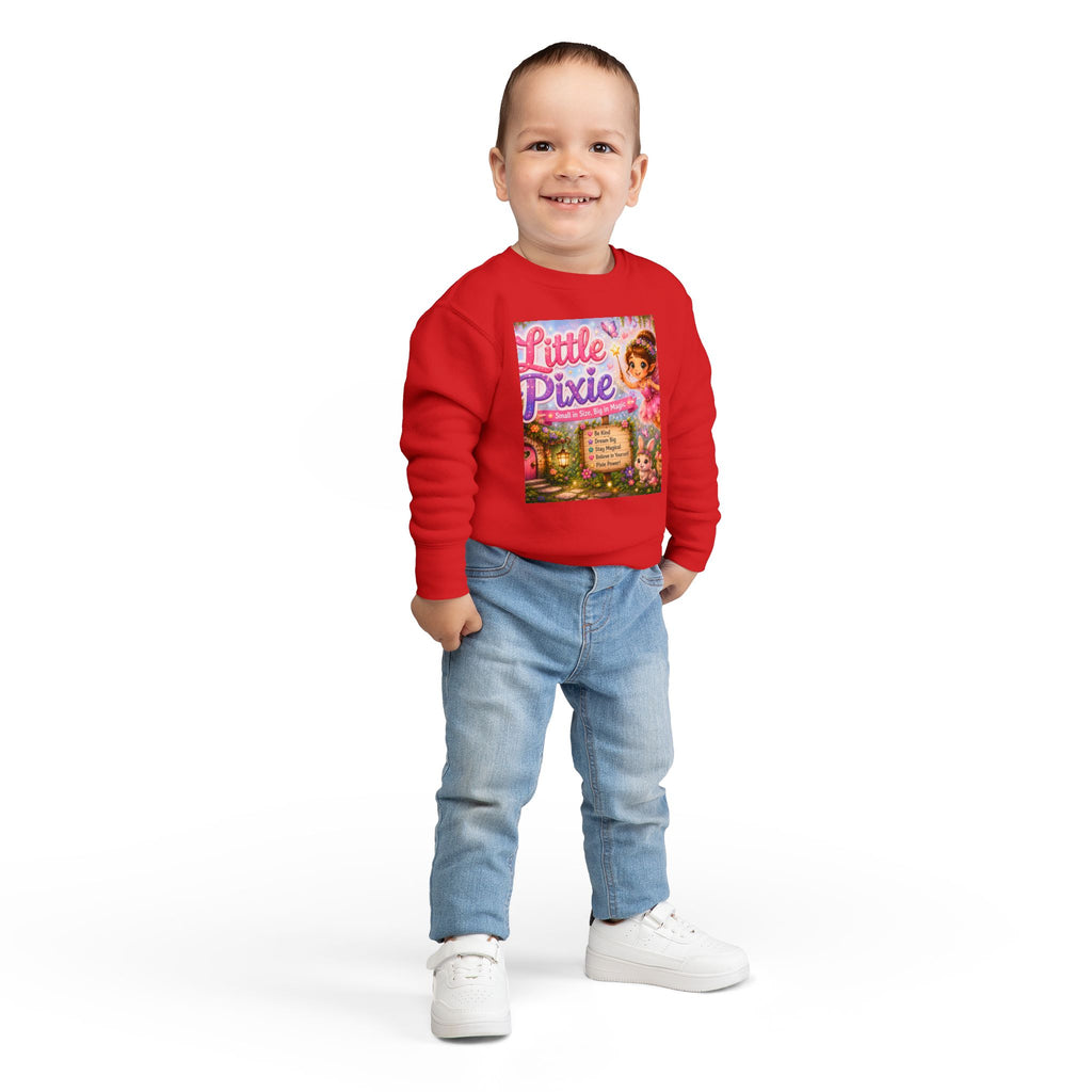 Little Pixie Toddler Sweatshirt - Cute Fairy Graphic Pullover for Kids