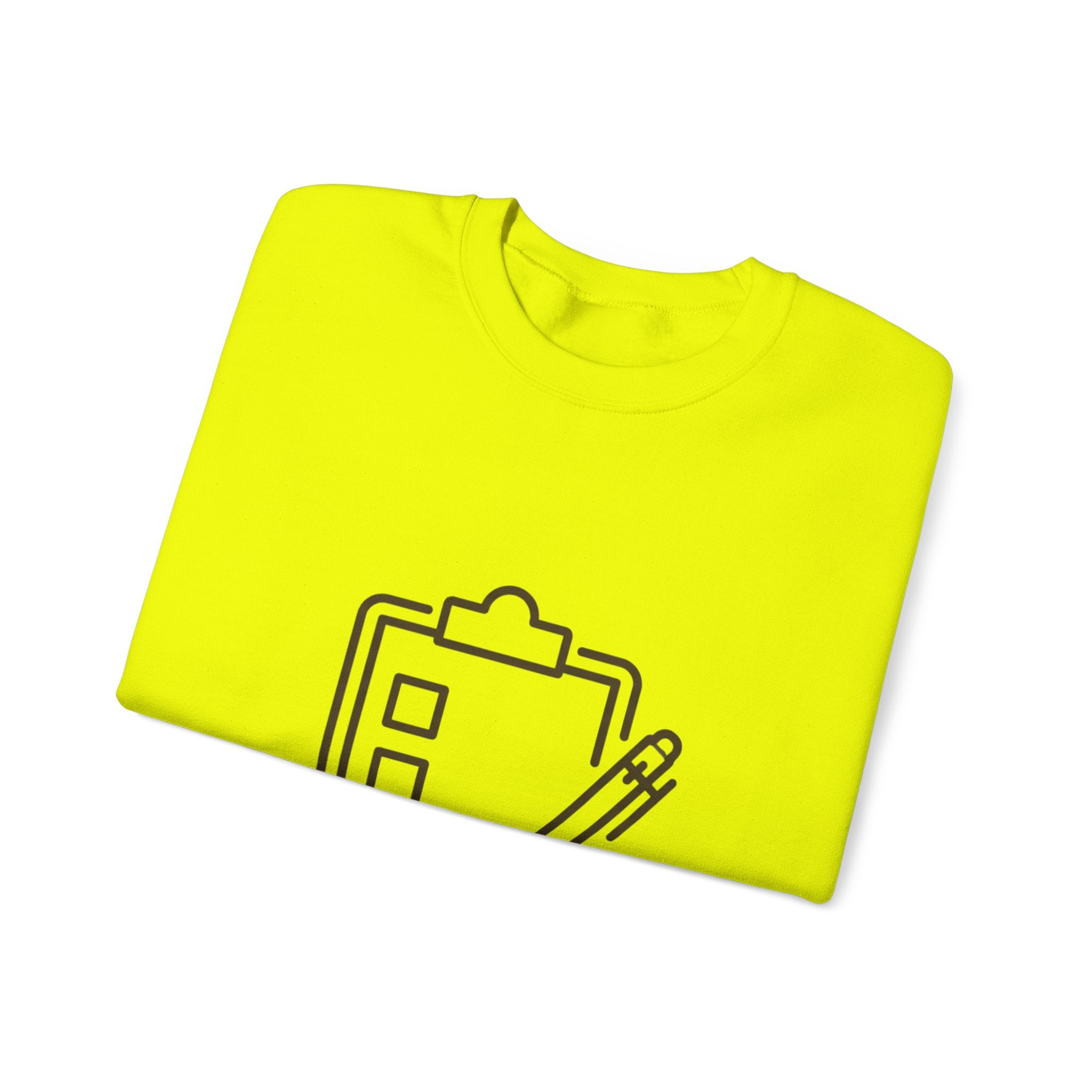 Checklist Crewneck Sweatshirt — Minimal Planner Icon Pullover