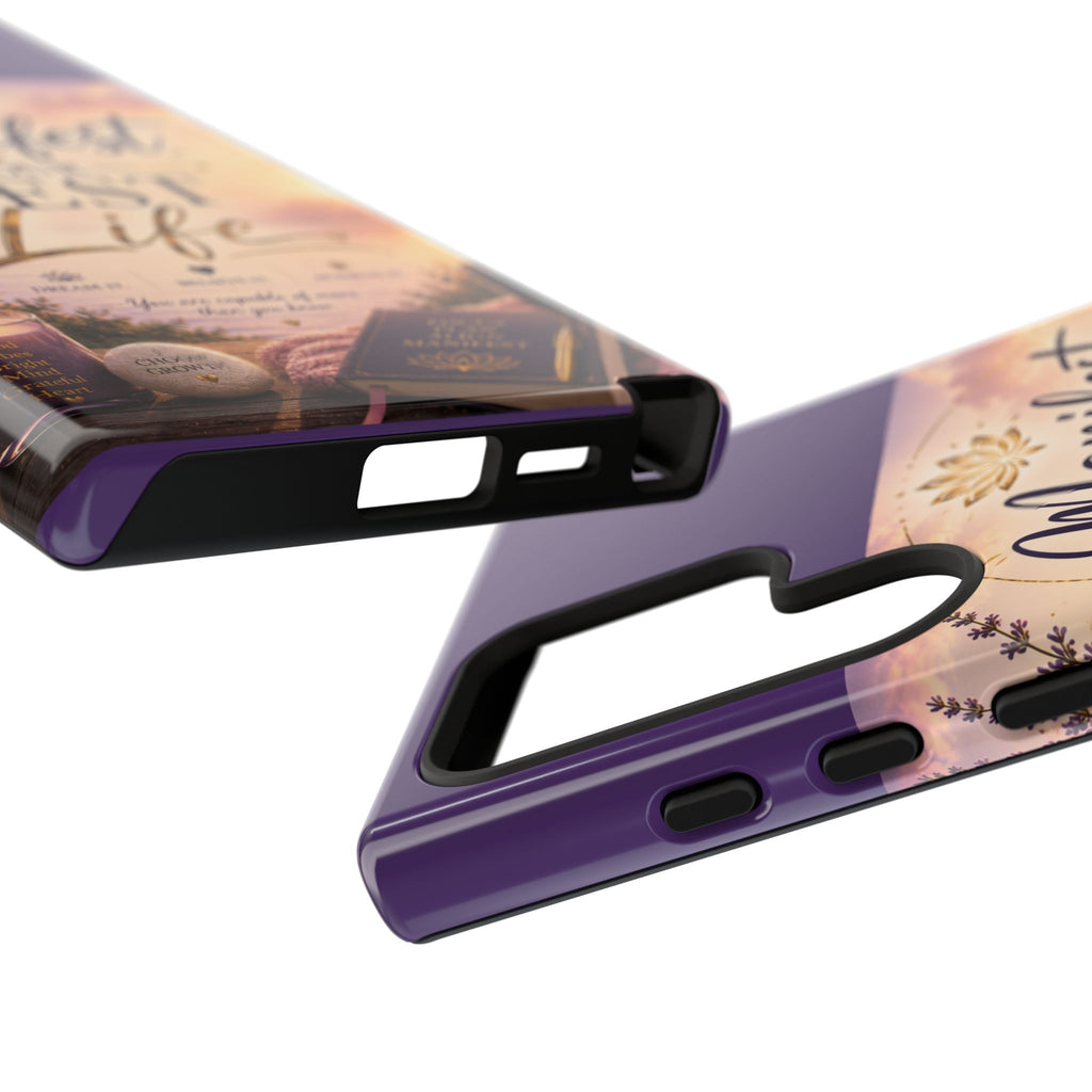 Manifest Your Best Life Phone Case — Inspirational Spiritual Protective Cover