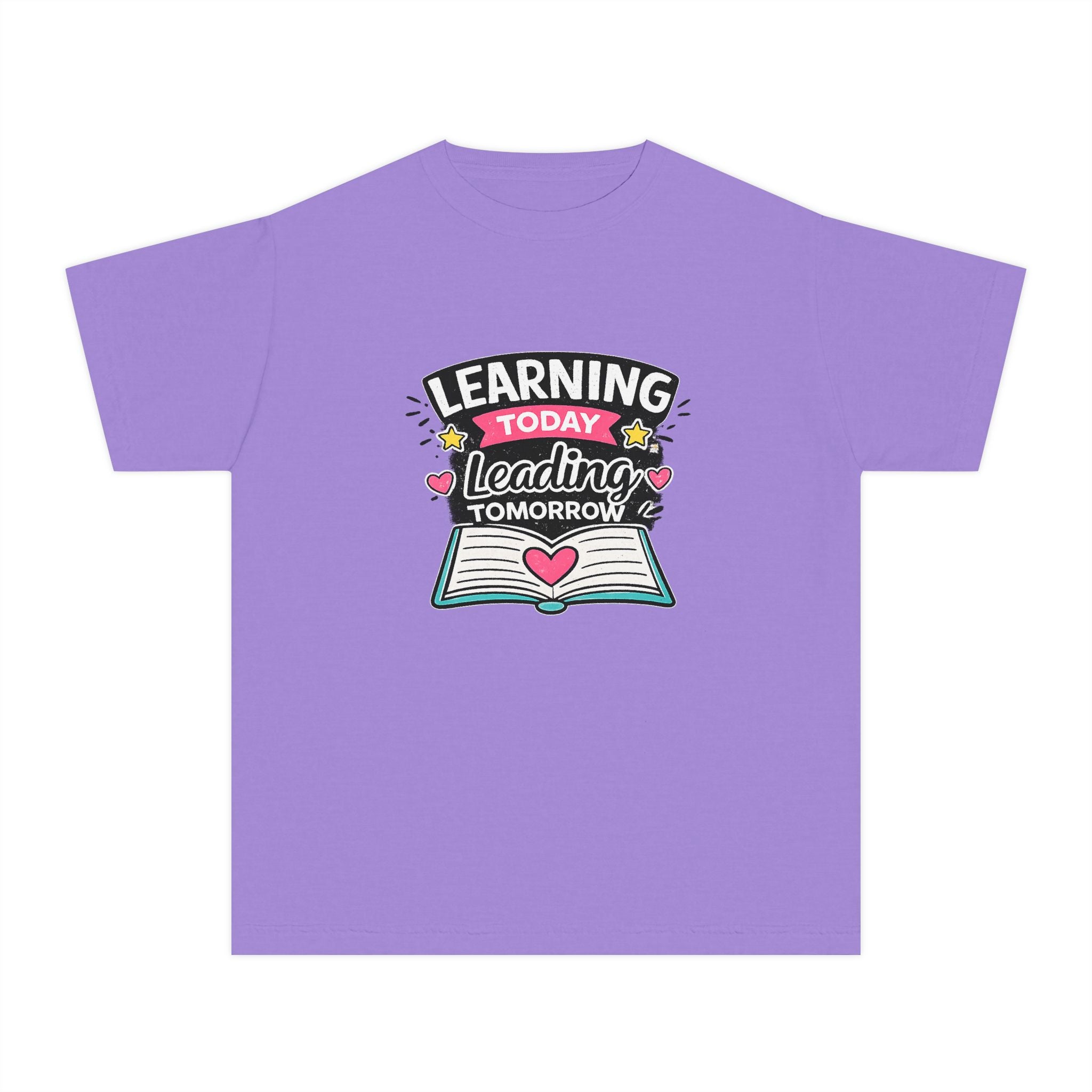 Youth T-Shirt — "Learning Today, Leading Tomorrow" School Shirt