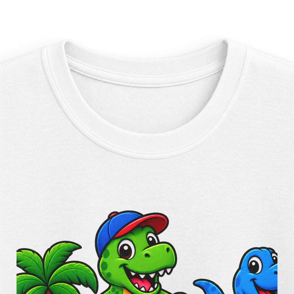 100 Days of School Kids Tee — Cute Dinosaur Celebration Shirt for Preschool & Elementary