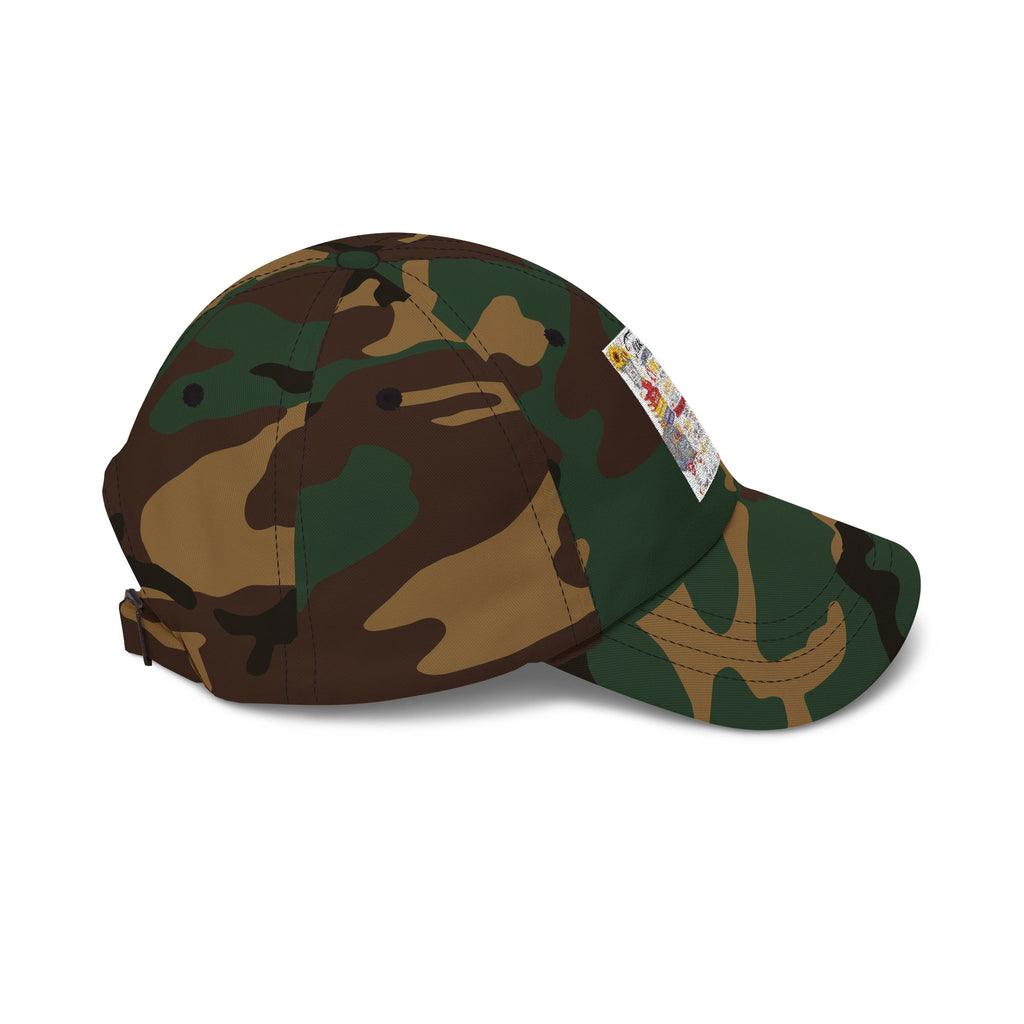 Dad Cap — Teacher Appreciation Collage Hat (Thank You, Best Teacher)