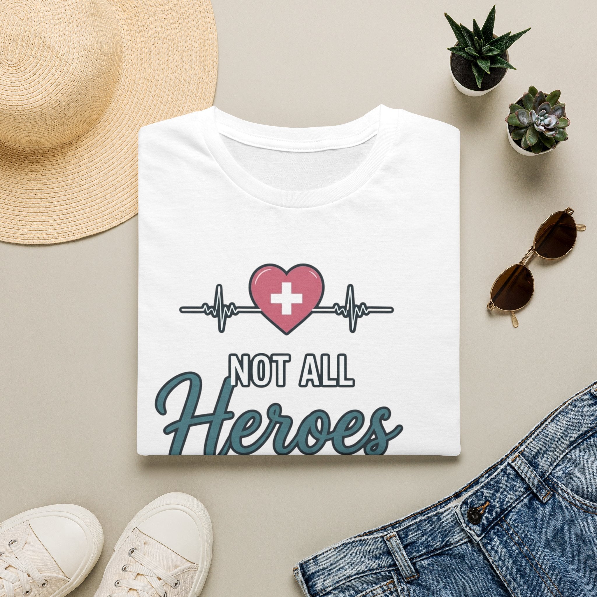 Nurse 'Not All Heroes Wear Capes' T-Shirt
