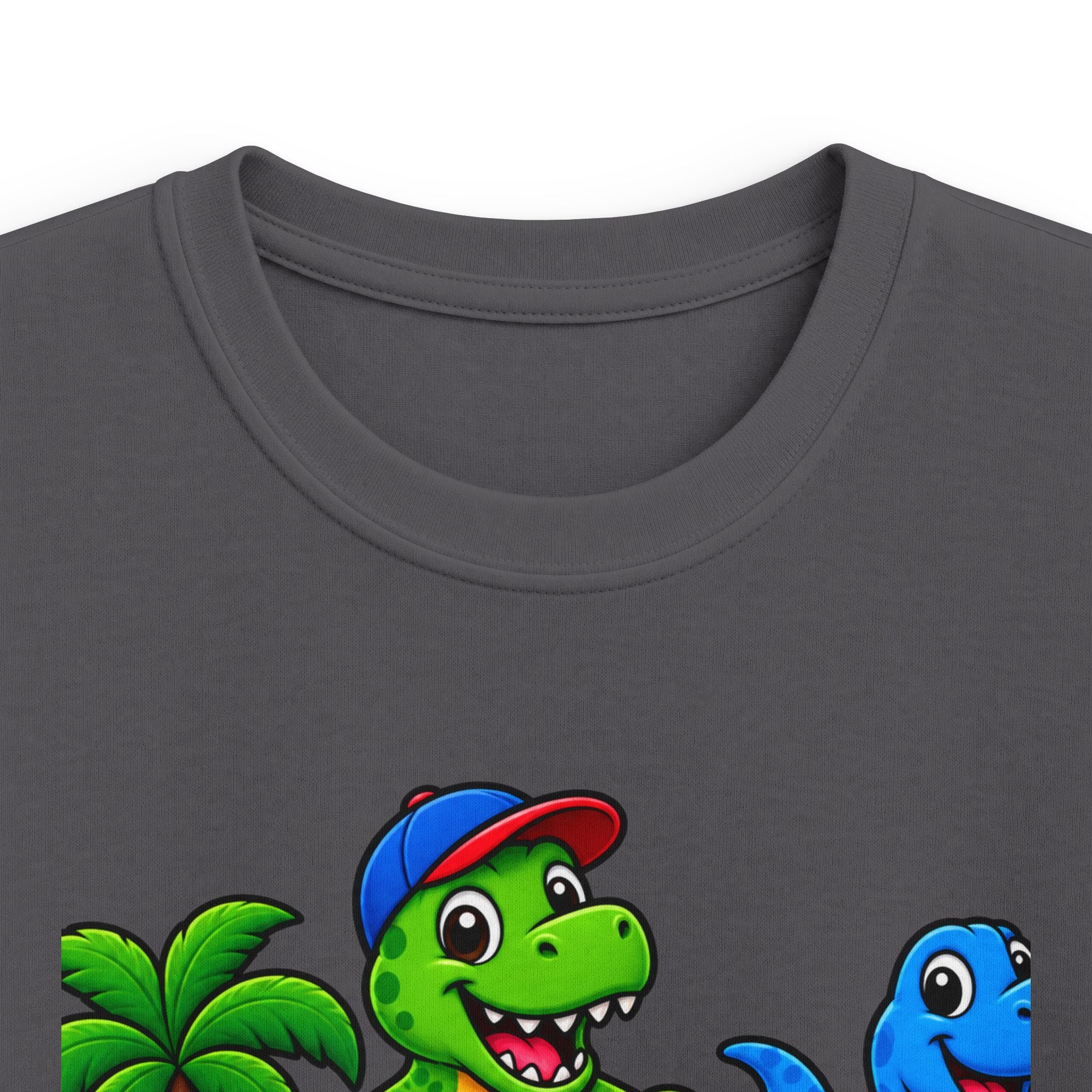 100 Days of School Kids Tee — Cute Dinosaur Celebration Shirt for Preschool & Elementary