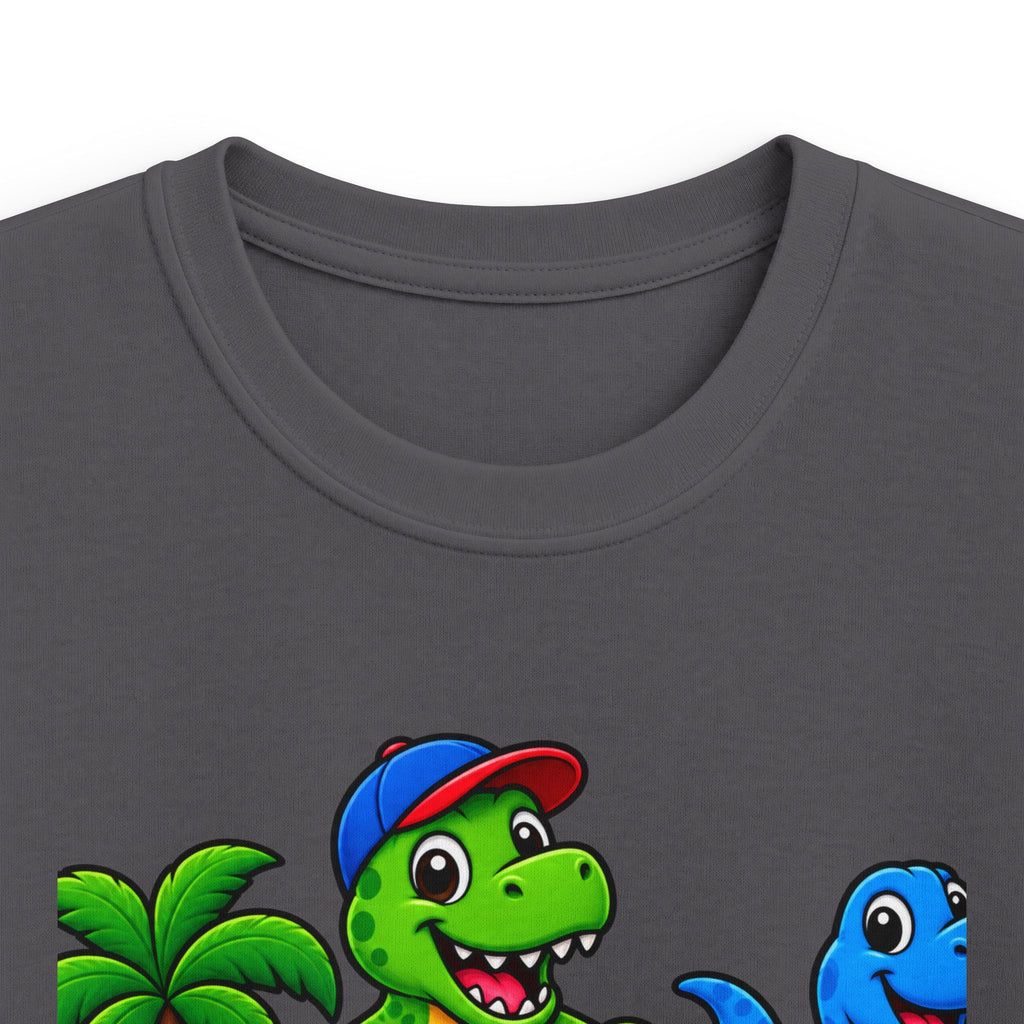 100 Days of School Kids Tee — Cute Dinosaur Celebration Shirt for Preschool & Elementary