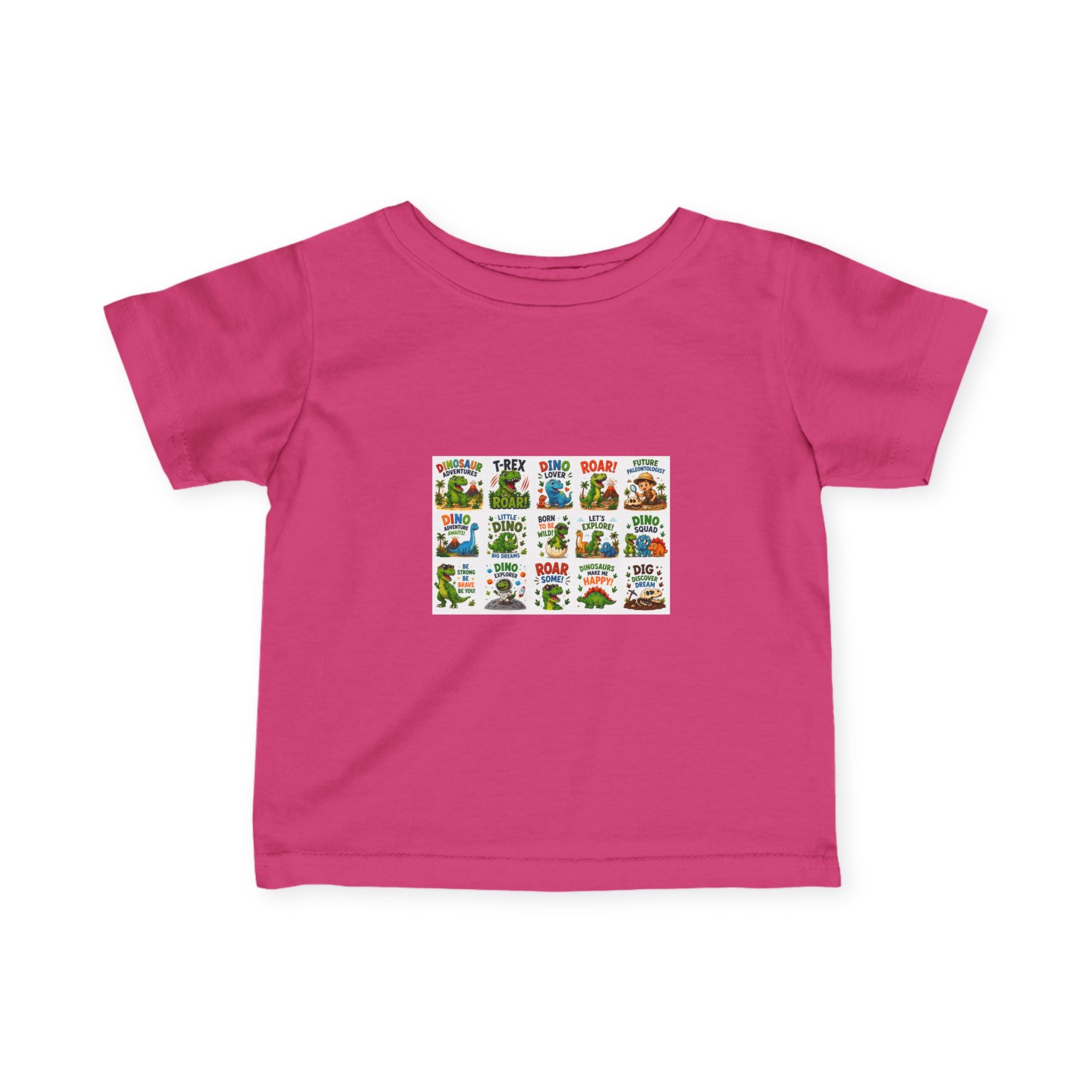 Infant Tee — Colorful Alphabet Animal Blocks Baby T-Shirt