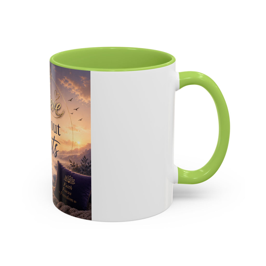Believe Without Limits Inspirational Coffee Mug (11/15oz)