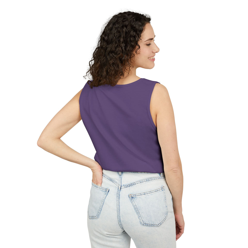 Trust the Universe Tank Top — Spiritual Lotus Graphic Vest