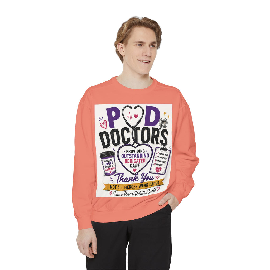 Podiatry Doctors "Thank You" Sweatshirt — Appreciation Crewneck