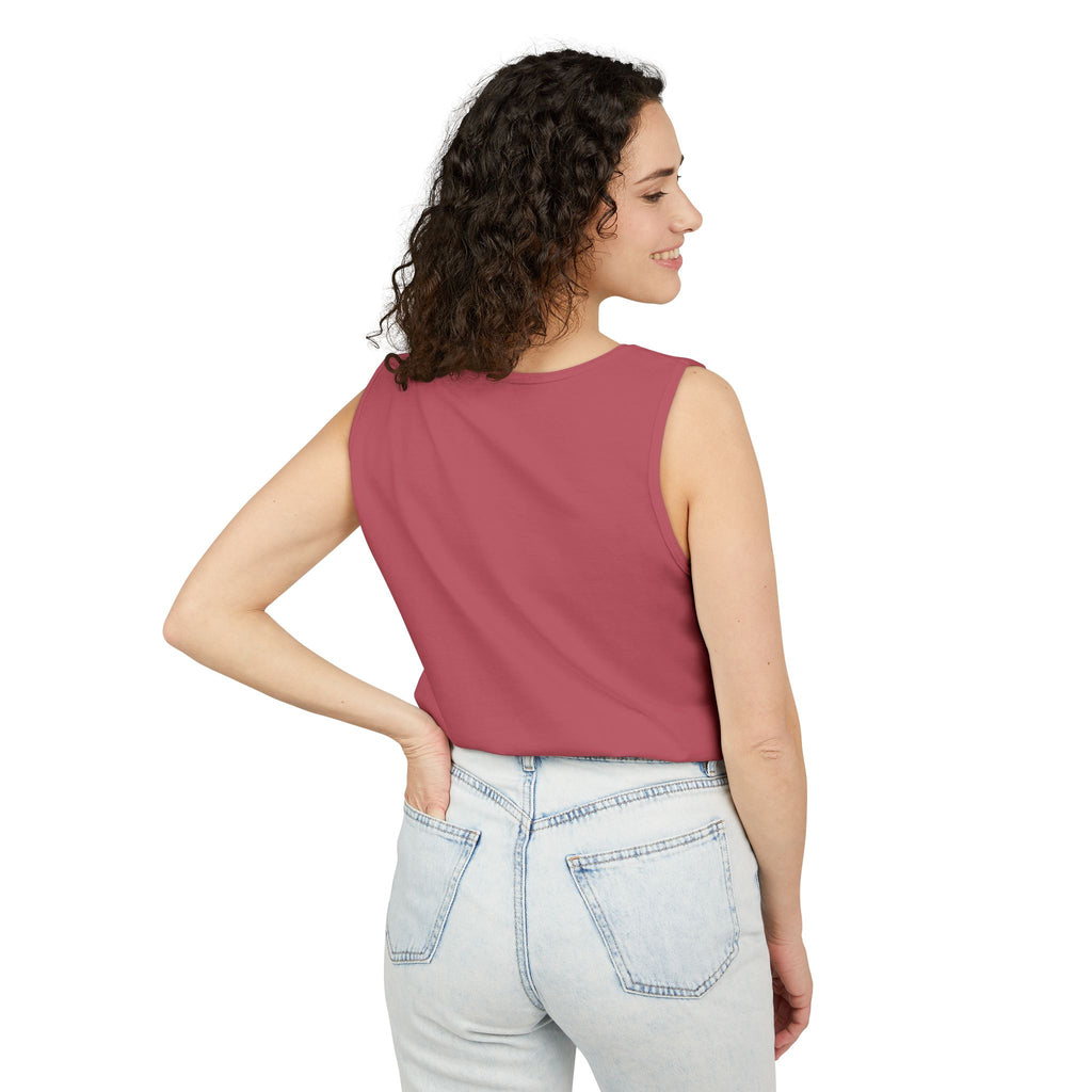 Trust the Universe Tank Top — Spiritual Lotus Graphic Vest