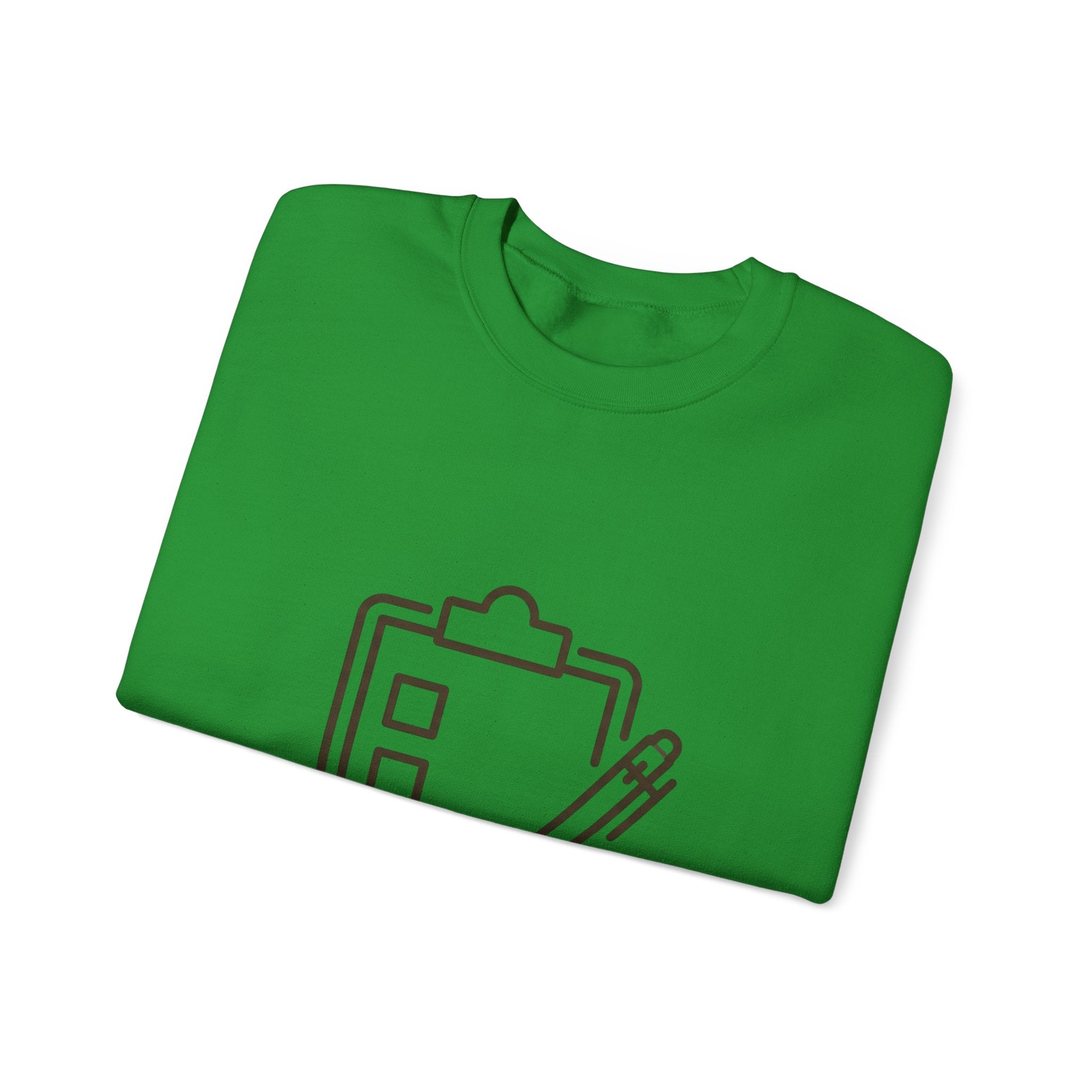 Checklist Crewneck Sweatshirt — Minimal Planner Icon Pullover