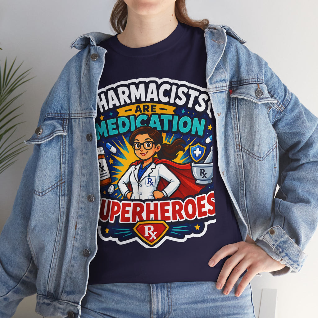 Pharmacists Are Medication Superheroes T-Shirt
