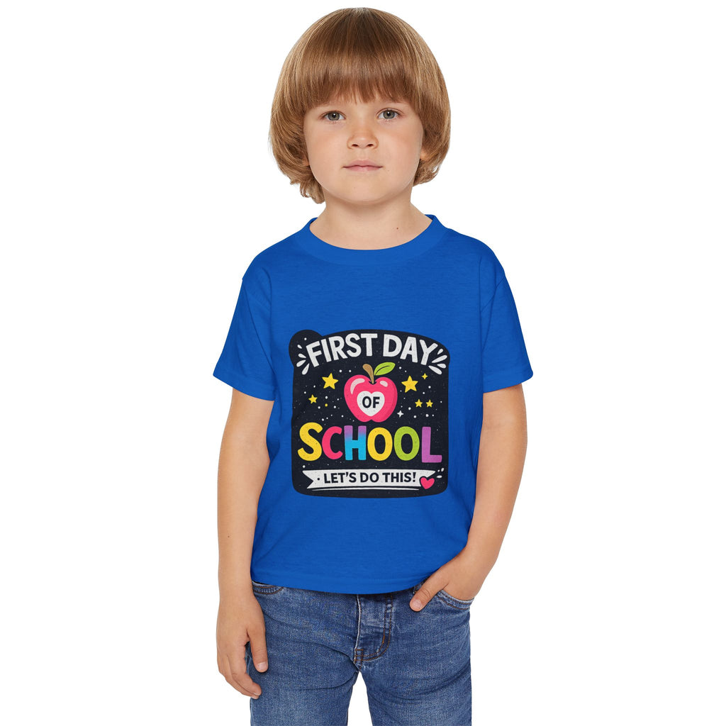 First Day of School Toddler T-Shirt — "Let's Do This!" Back-to-School Tee