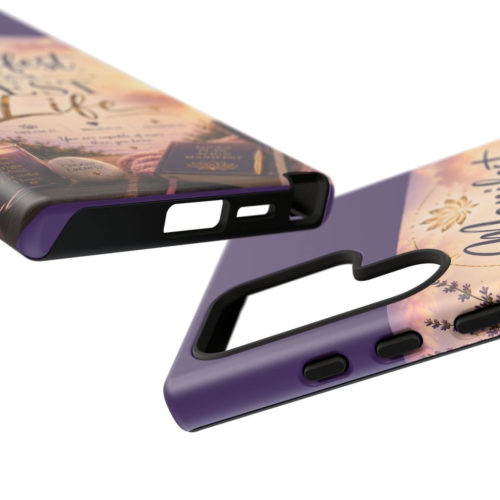 Manifest Your Best Life Phone Case — Inspirational Spiritual Protective Cover