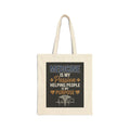 Medicine Is My Passion Tote Bag — Nurse & Medical Student Canvas Gift