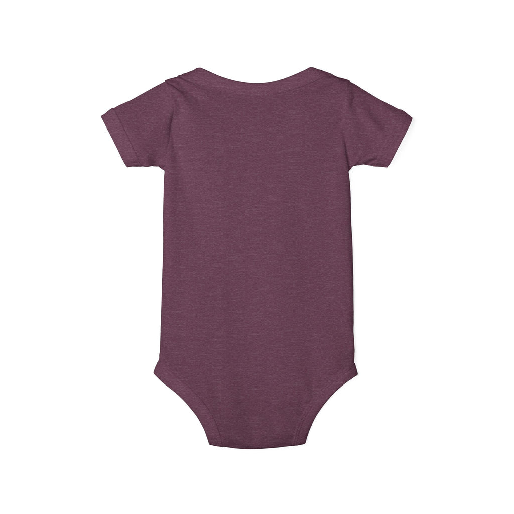 Infant Onesie - 'Team' Colorful Cartoon Character Print Baby Bodysuit