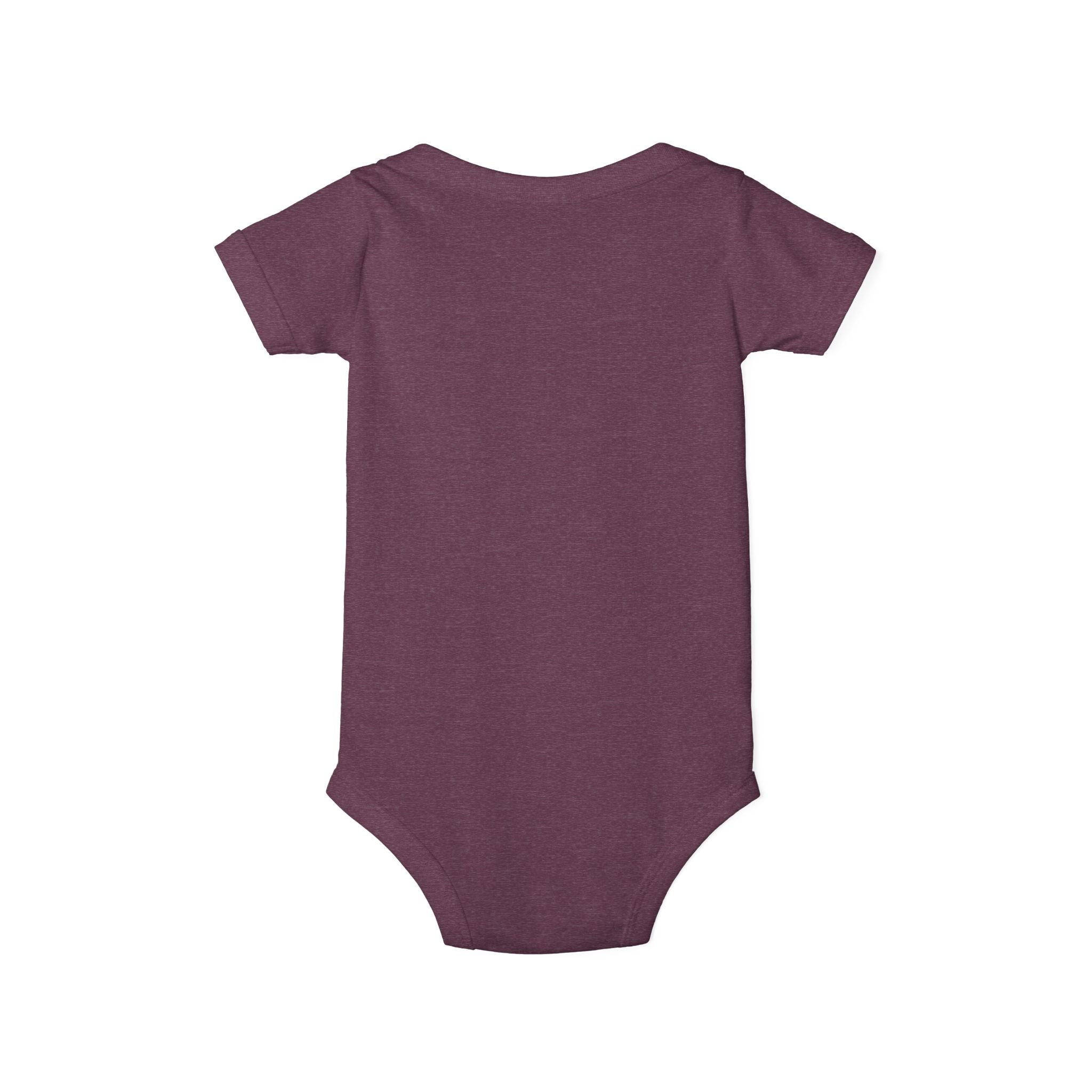Infant Onesie - 'Team' Colorful Cartoon Character Print Baby Bodysuit