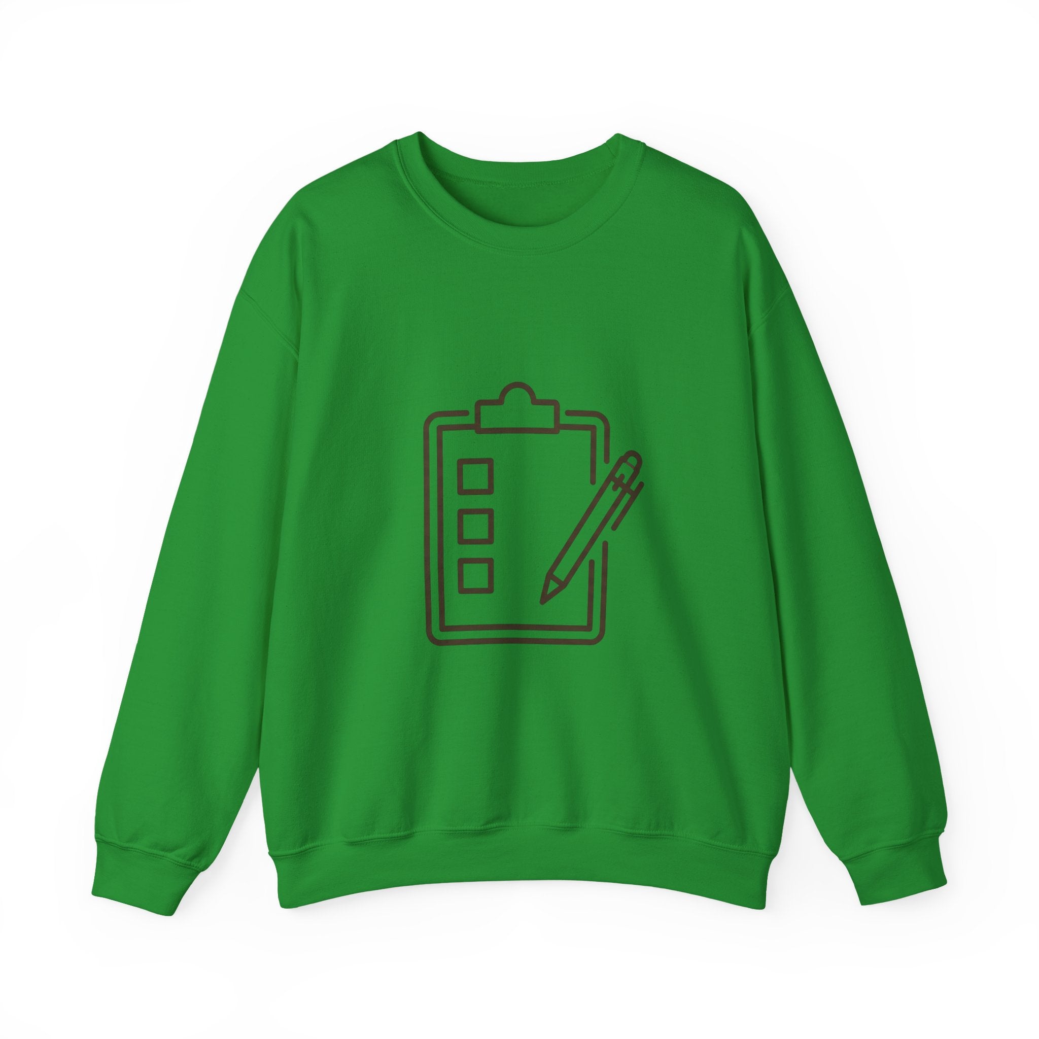 Checklist Crewneck Sweatshirt — Minimal Planner Icon Pullover