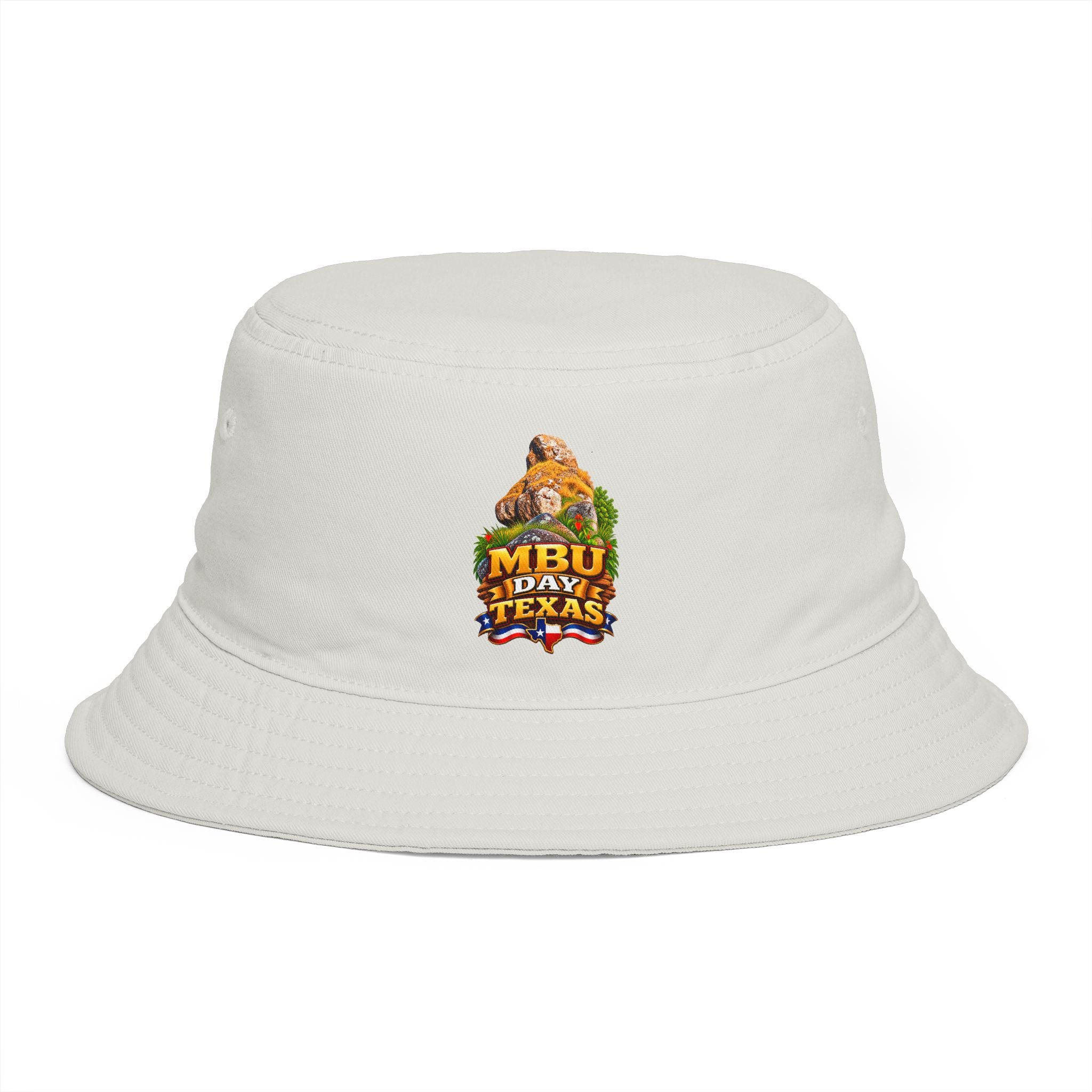 Texas BBQ Bucket Hat — 'Smokin' MBU Day' Graphic Sun Hat