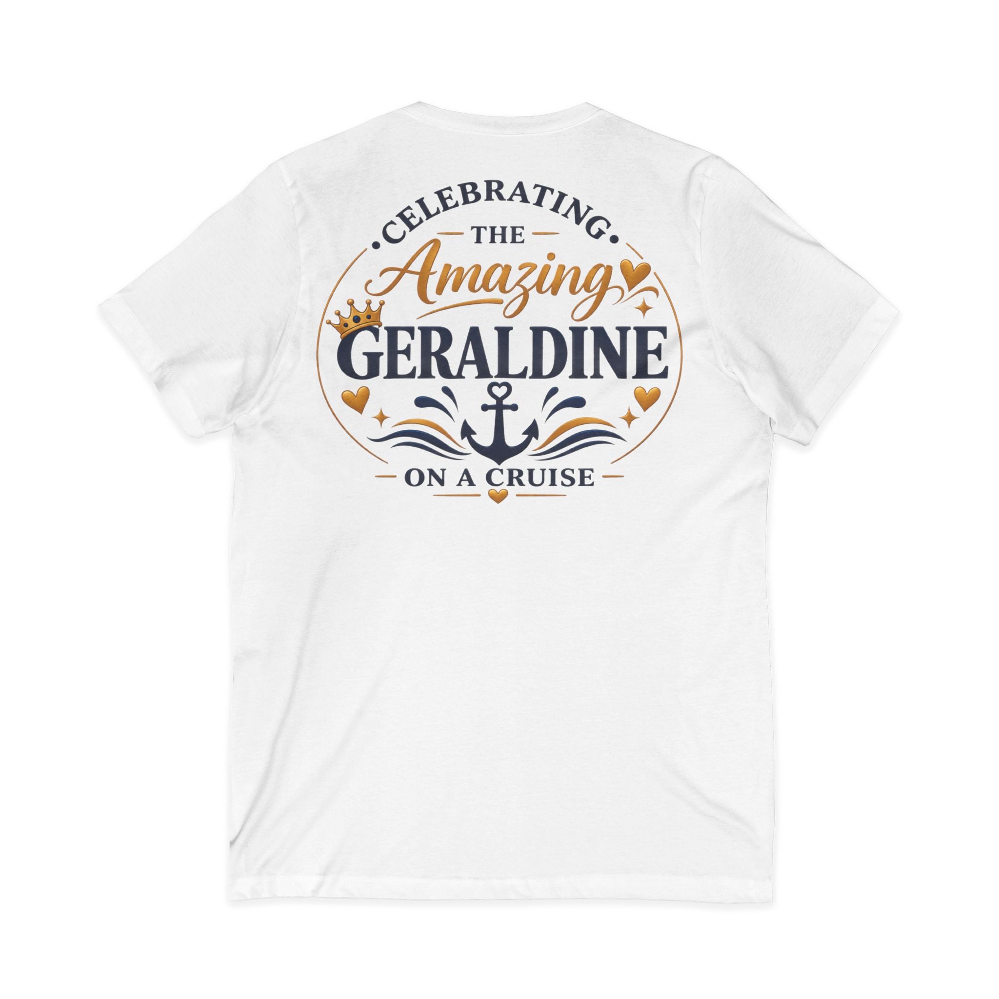 Birthday Queen Cruise T‑Shirt — Celebrating the Amazing Geraldine on a Cruise