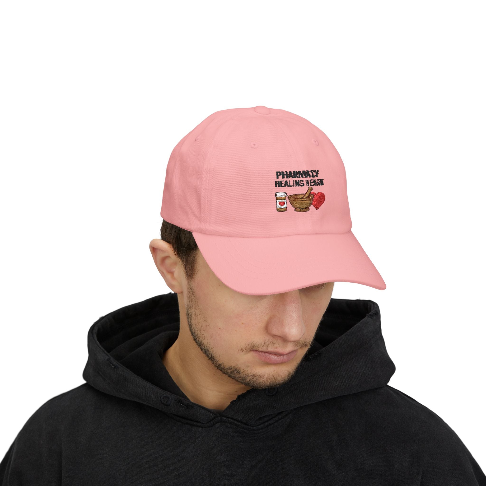 Pharmacy Healing Heart Dad Cap – Cute Pharmacist Gift Hat